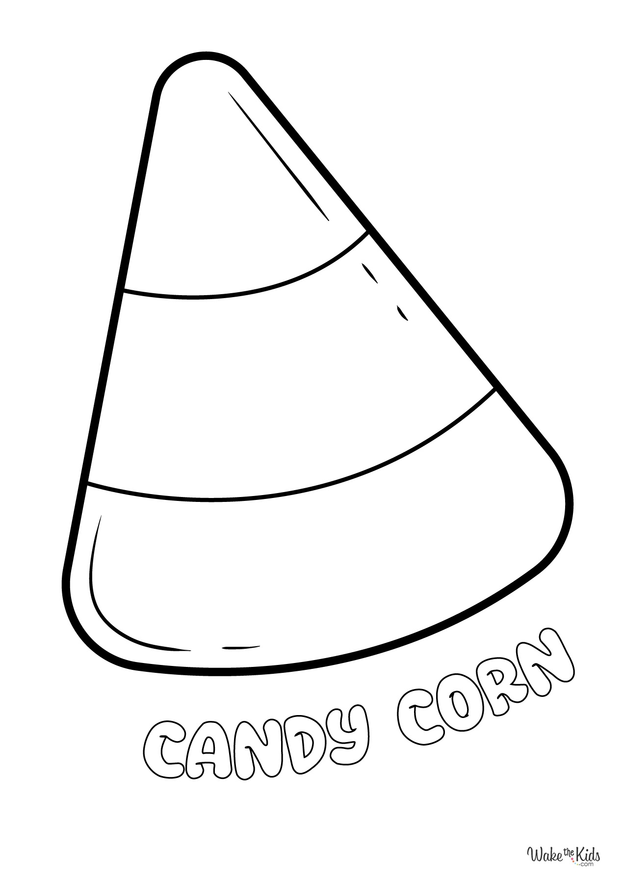 Candy Corn Coloring Pages Free Printable PDFs WakeTheKids Candy Corn Coloring Pages Free Printable PDFs WakeTheKids