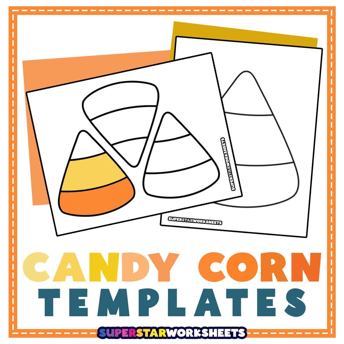 Candy Corn Template Free Printables Superstar Worksheets Candy Corn Template Free Printables Superstar Worksheets
