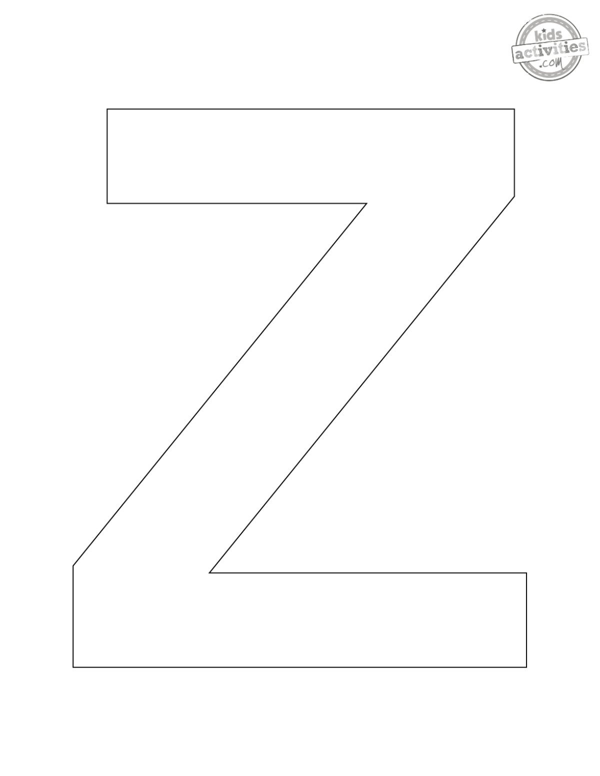 Letter Templates Printable
