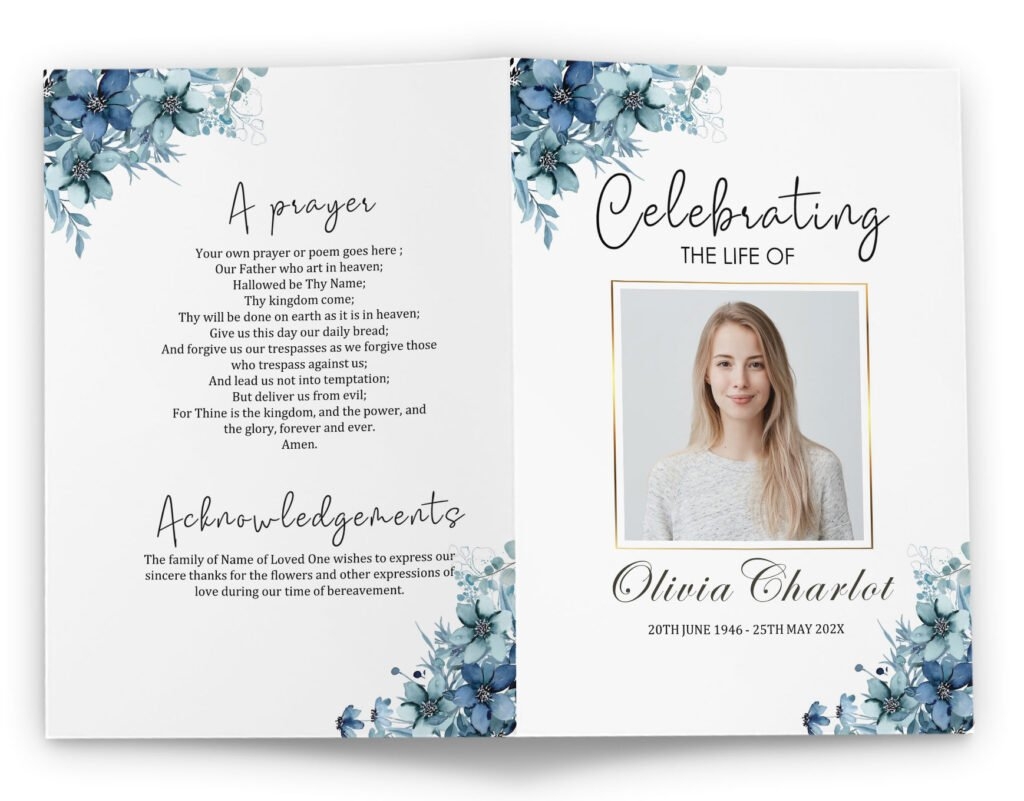 Celebration Of Life Program Template For Word PowerPoint Celebration Of Life Program Template For Word PowerPoint