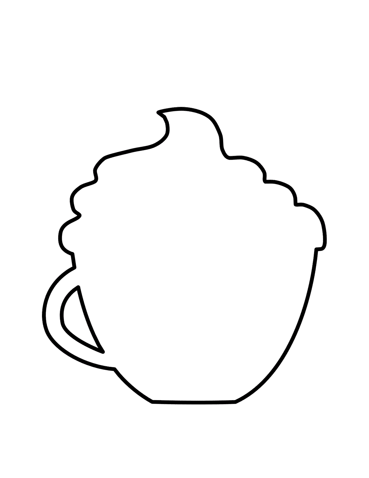 Coffee Cup Cream FREE Printable Template Planerium Coffee Cup Cream FREE Printable Template Planerium