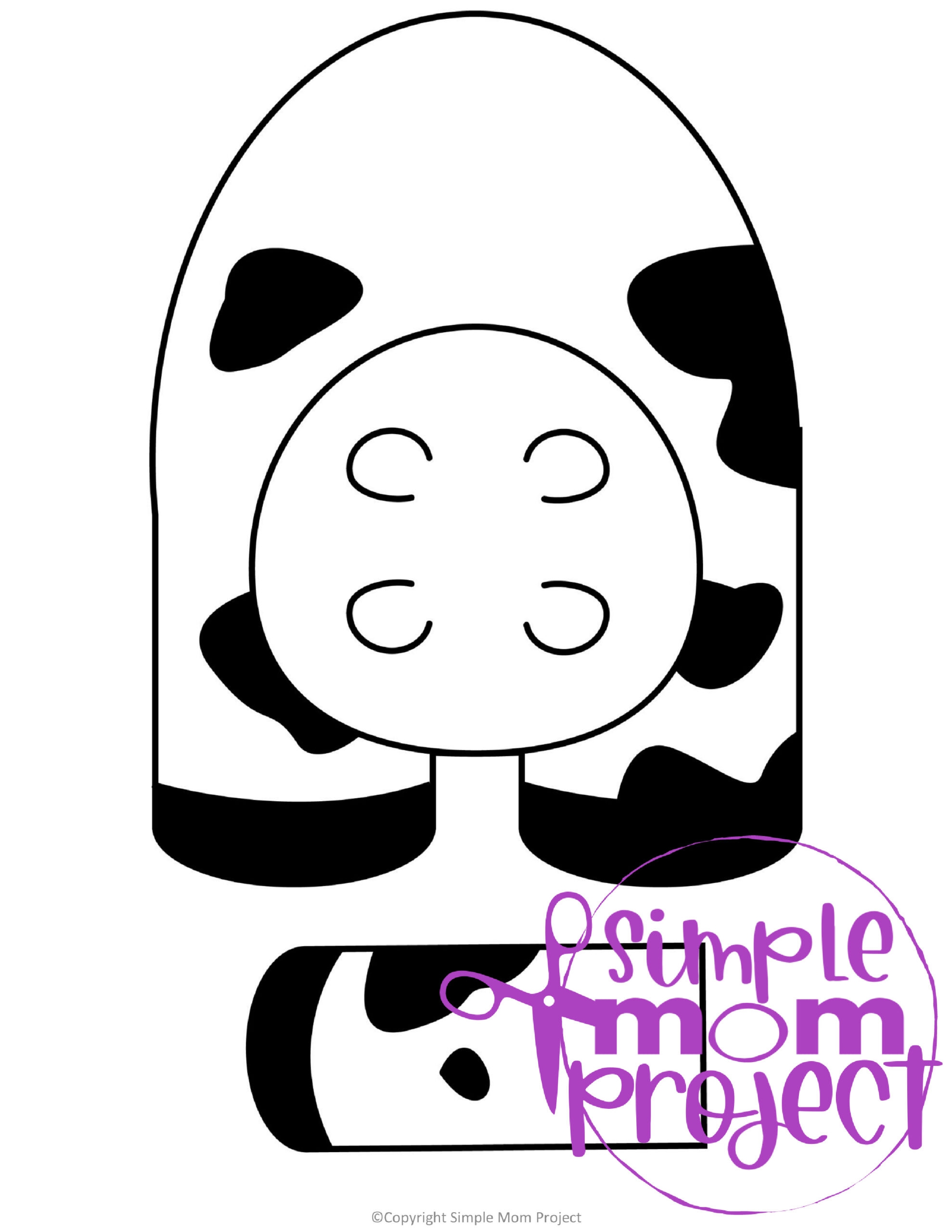 Cow Paper Bag Puppet Craft Instant Printable Template Simple Mom Project Store Cow Paper Bag Puppet Craft Instant Printable Template Simple Mom Project Store
