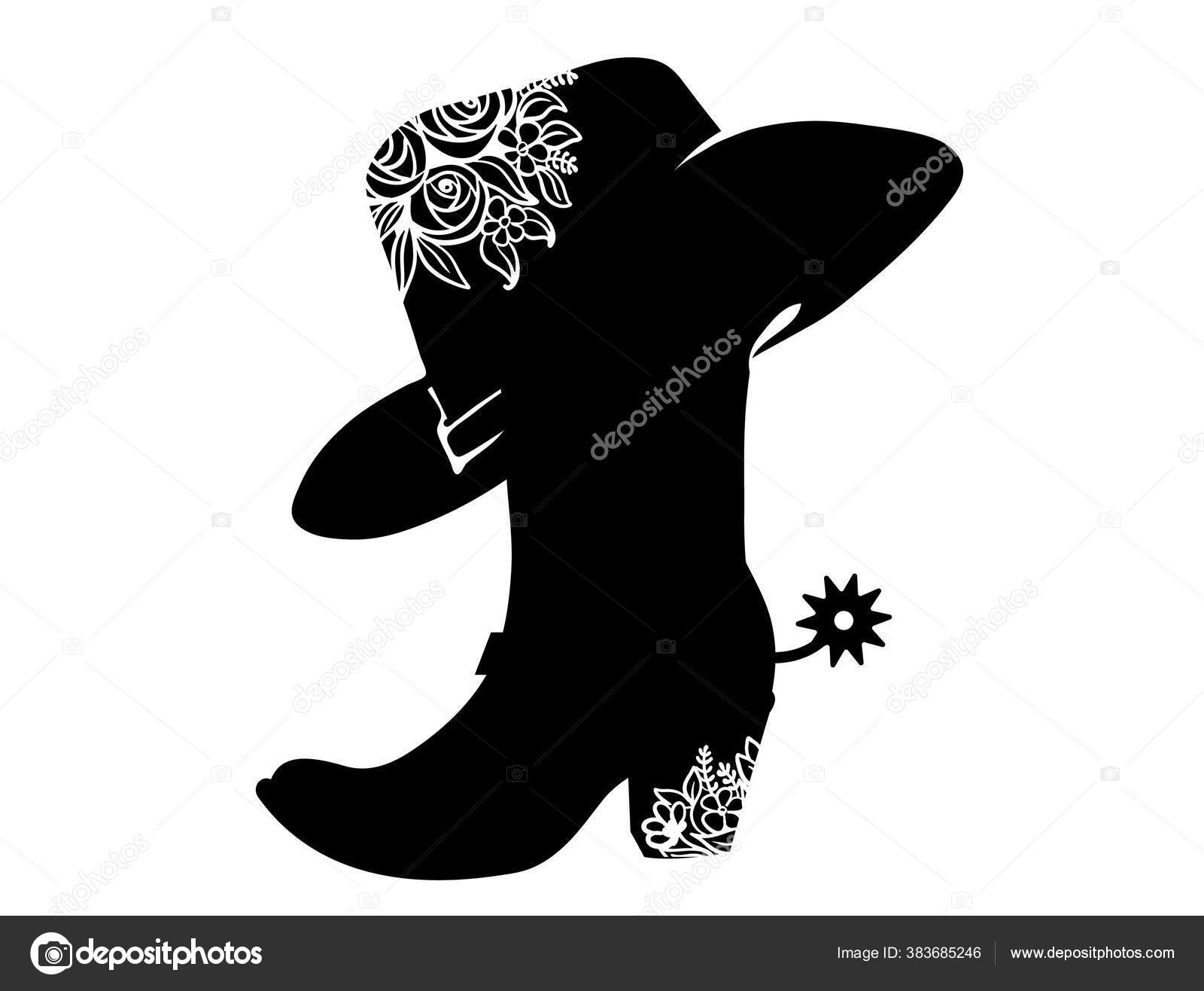Cowboy Boot Template Printable