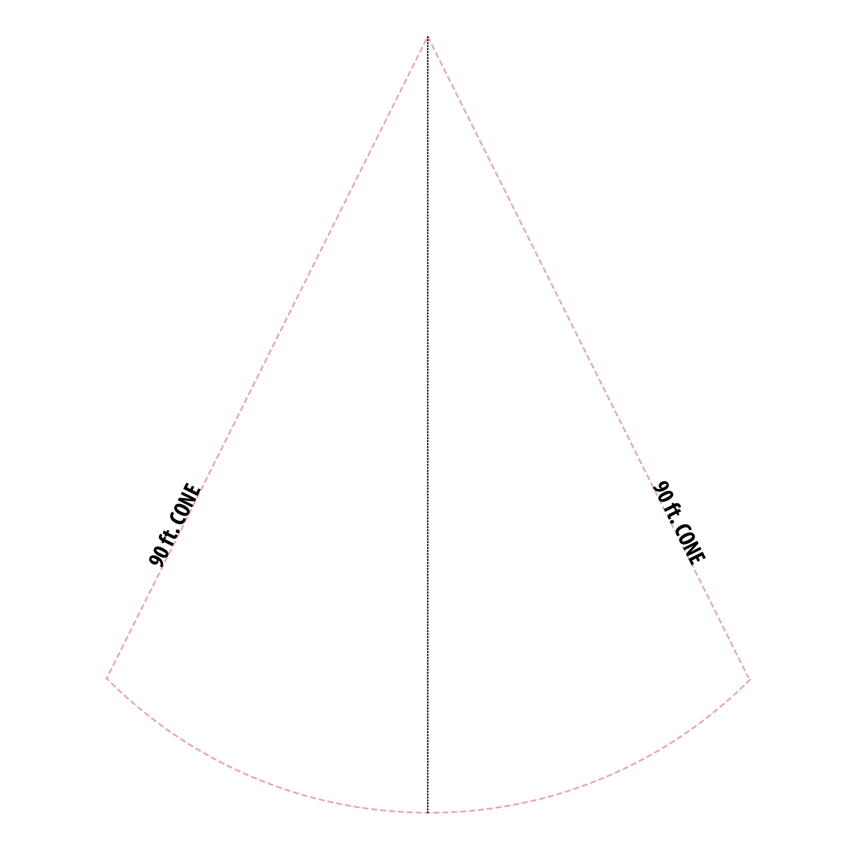 Printable Cone Template Printable Cone Template