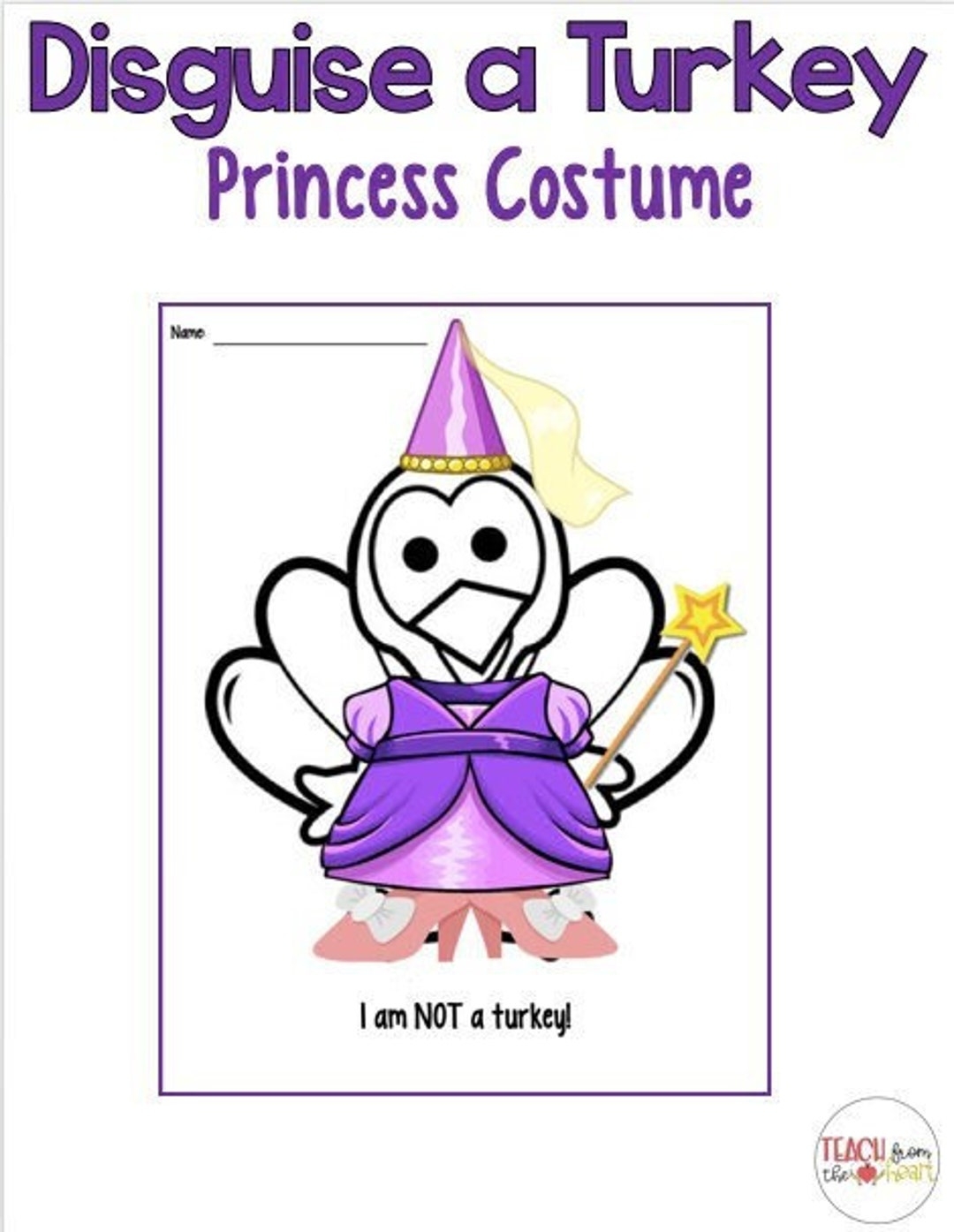 Disguise A Turkey Princess Costume Etsy