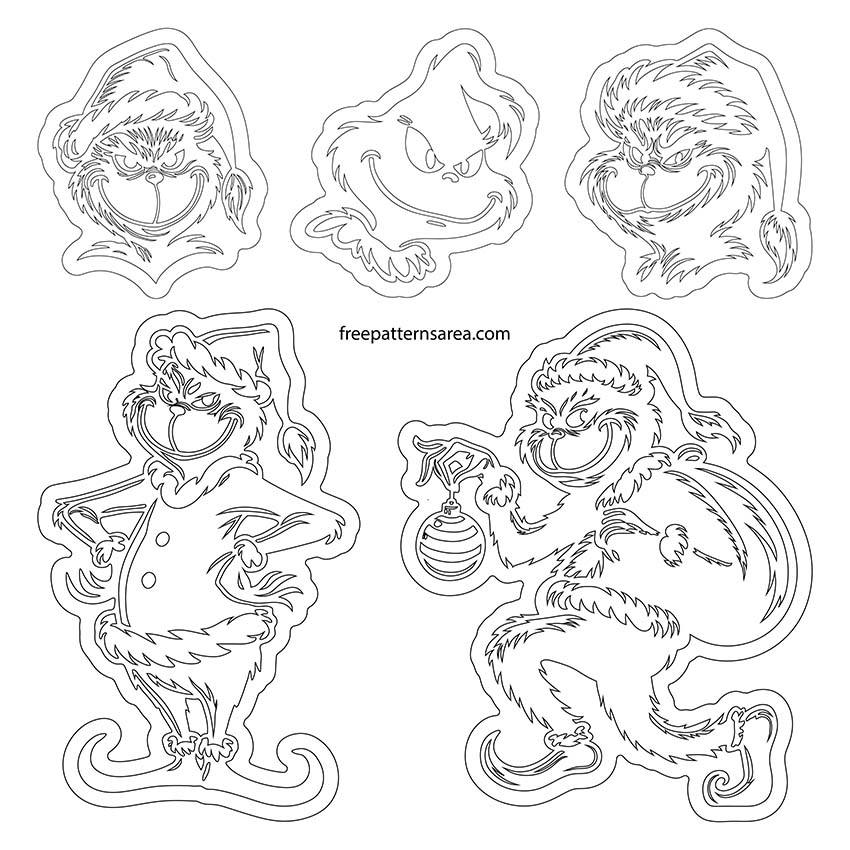 Free Printable Grinch Template Free Printable Grinch Template