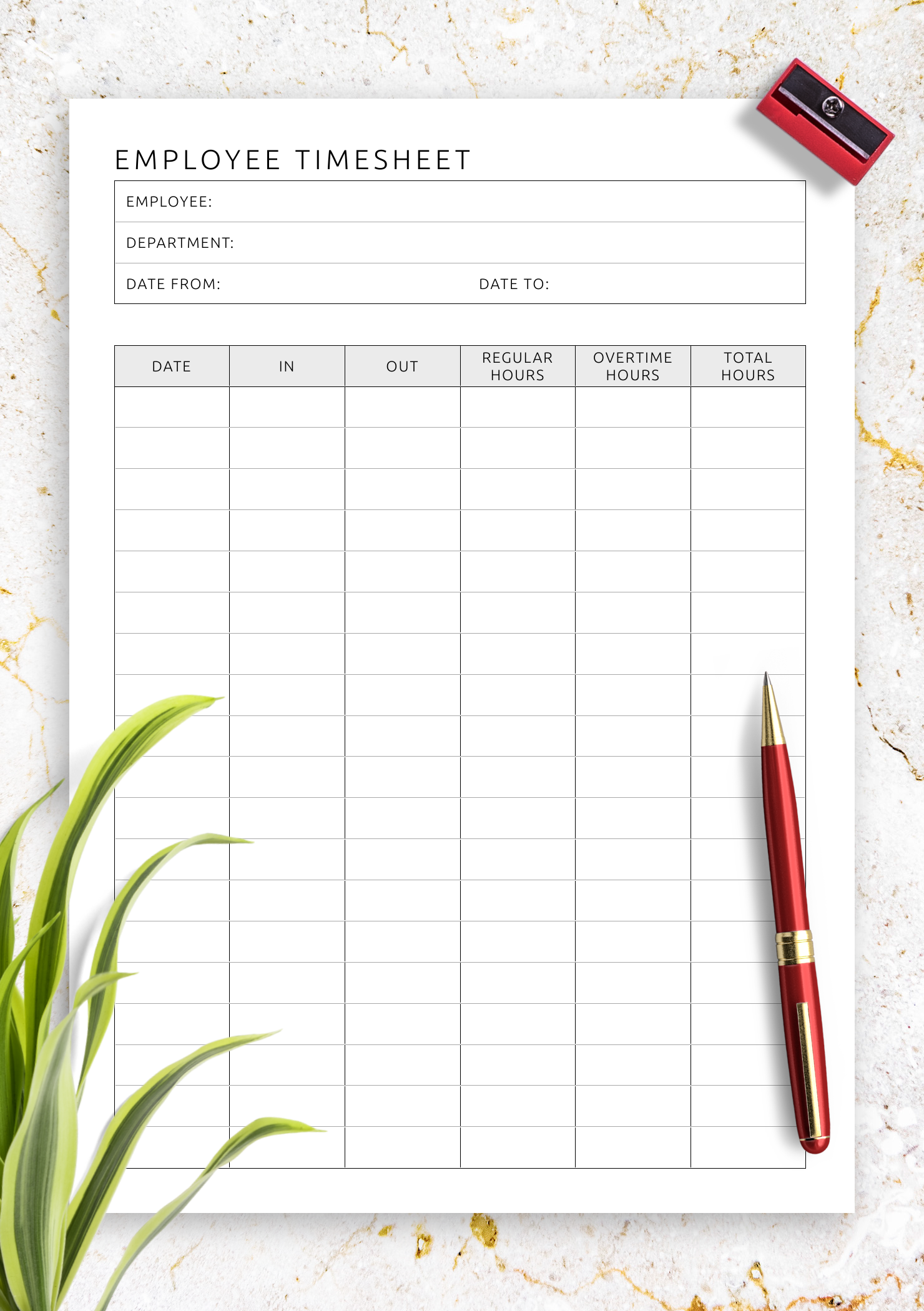 Pdf Free Printable Weekly Timesheet Template Pdf Free Printable Weekly Timesheet Template