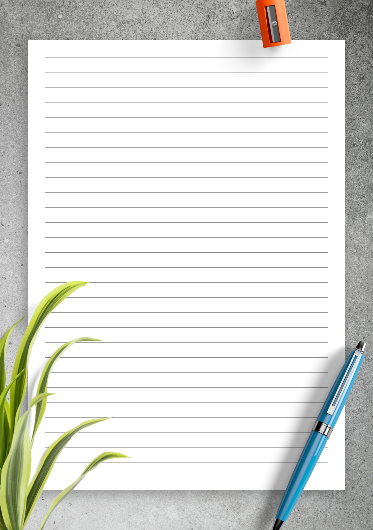 Download Printable Lined Paper Template 7mm PDF Download Printable Lined Paper Template 7mm PDF
