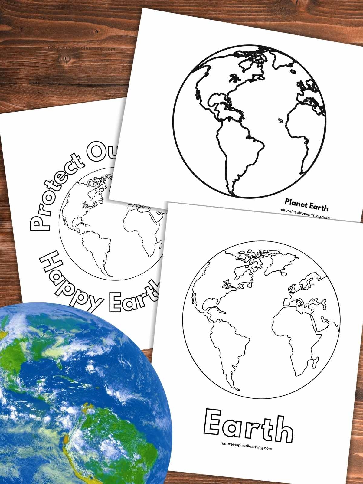 Earth Template Printable Earth Template Printable