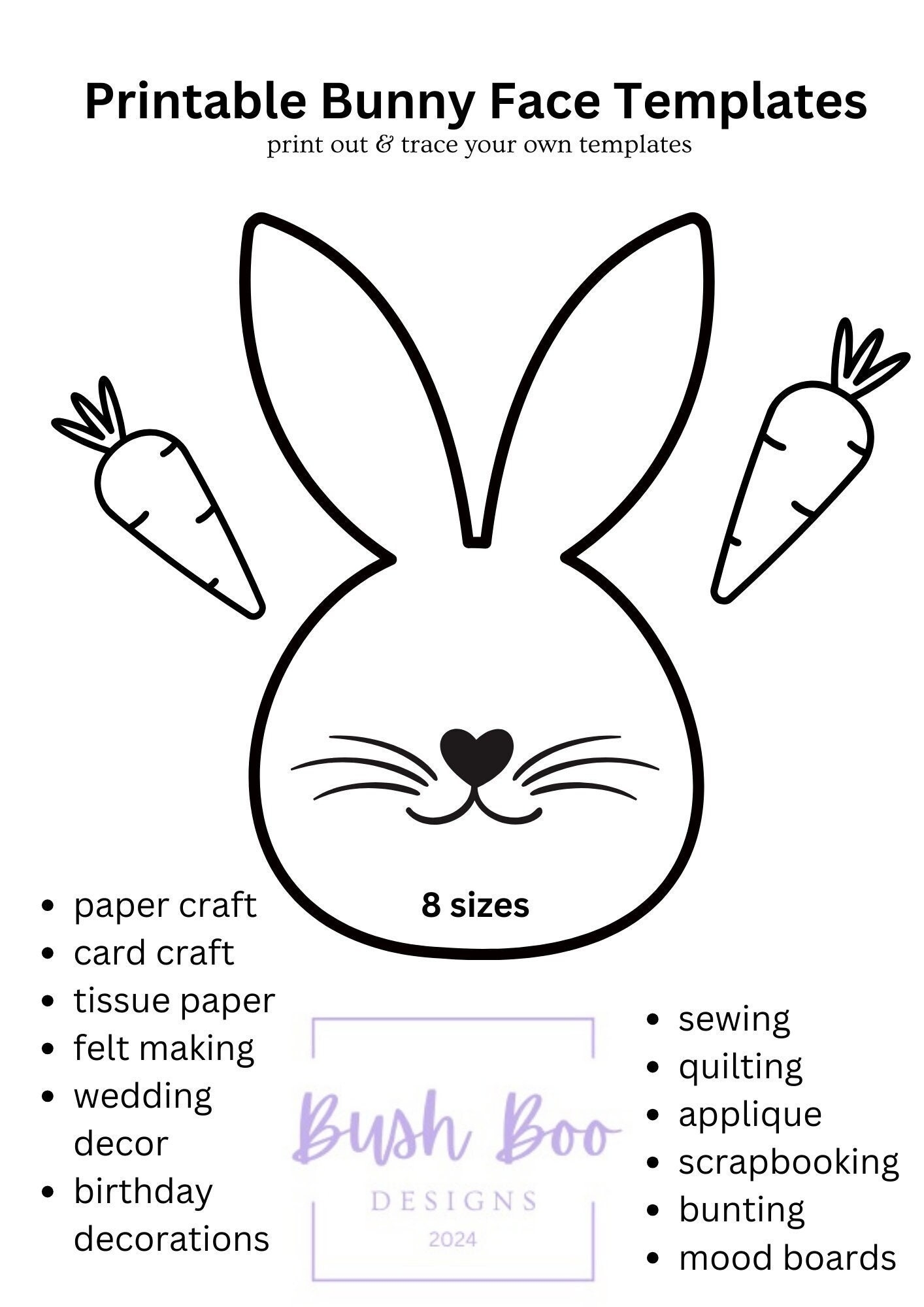Easter Bunny Face Templates Print Out 4 Page Bunny Face Template Papercraft Project INSTANT PDF Download Easter Project Kids Craft Activity Etsy Sweden Easter Bunny Face Templates Print Out 4 Page Bunny Face Template Papercraft Project INSTANT PDF Download Easter Project Kids Craft Activity Etsy Sweden