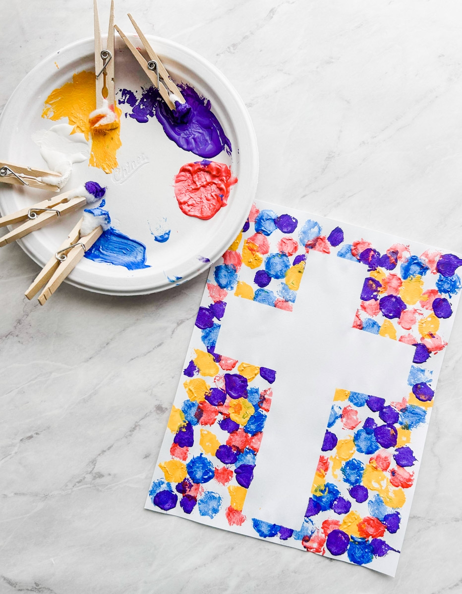 Easter Cross Craft For Kids Free Printable Cross Template Fox Farm Home Easter Cross Craft For Kids Free Printable Cross Template Fox Farm Home