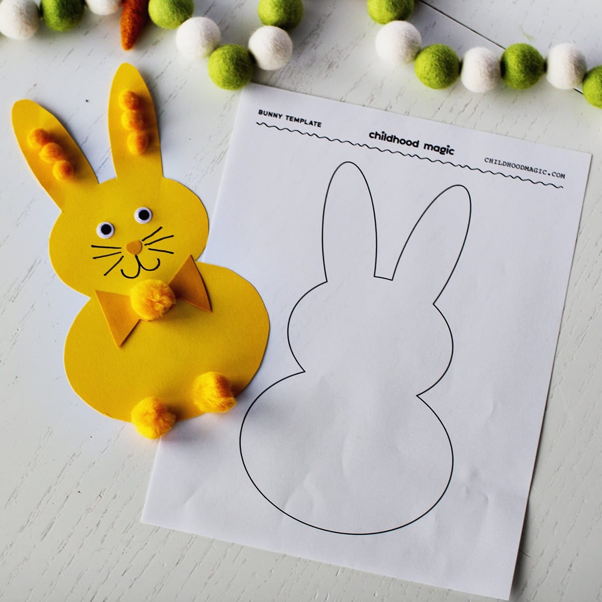 Rabbit Template Printable Rabbit Template Printable