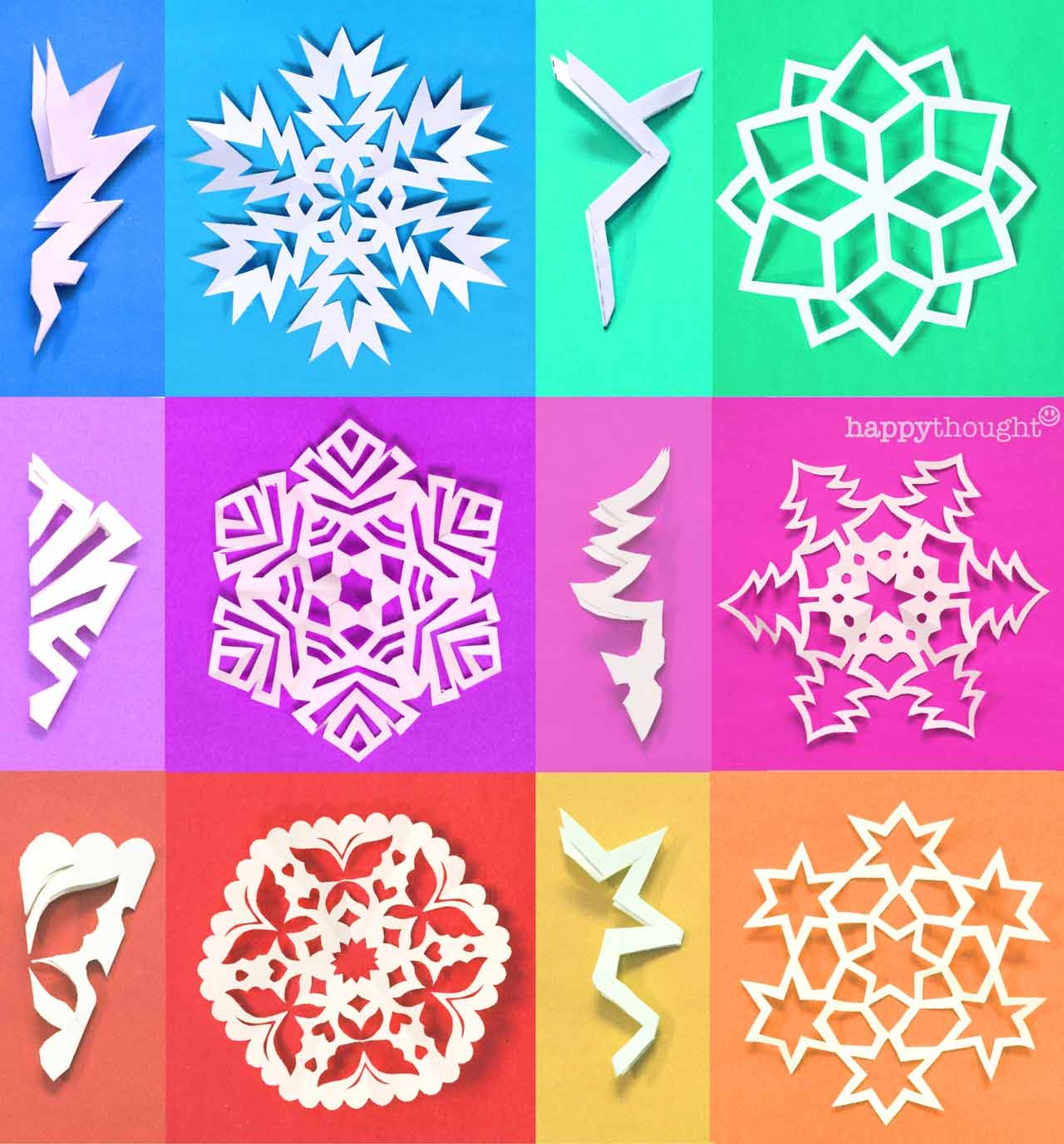 Printable Paper Snowflake Template Printable Paper Snowflake Template