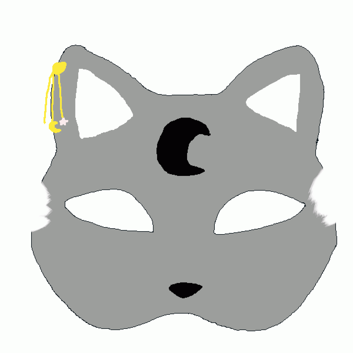 Editing Therian Mask Base Free Online Pixel Art Drawing Tool Pixilart