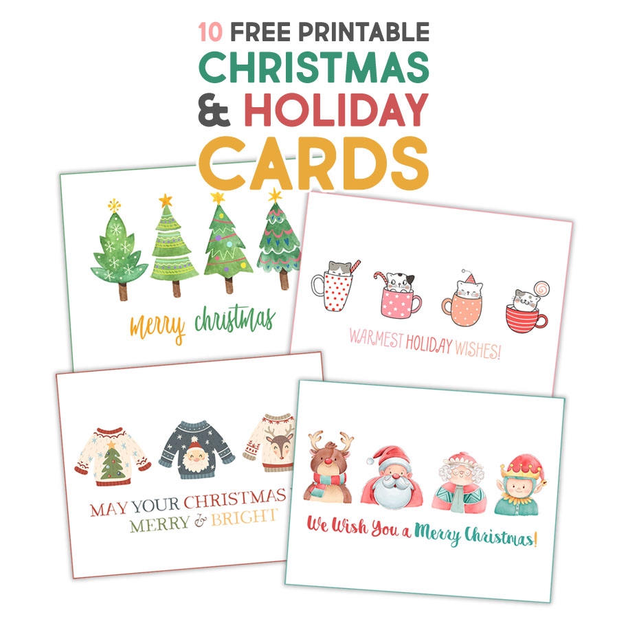 Fabulous Free Printable Christmas U0026 Holiday Cards The Cottage Market Fabulous Free Printable Christmas U0026 Holiday Cards The Cottage Market