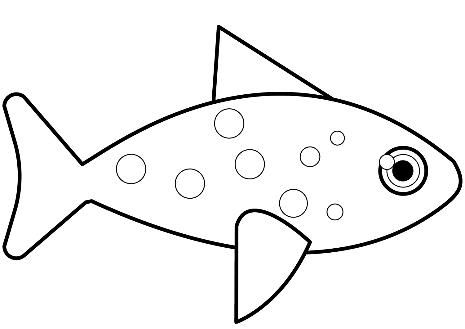 Fish Printable Printable Party Favors Fish Printable Printable Party Favors