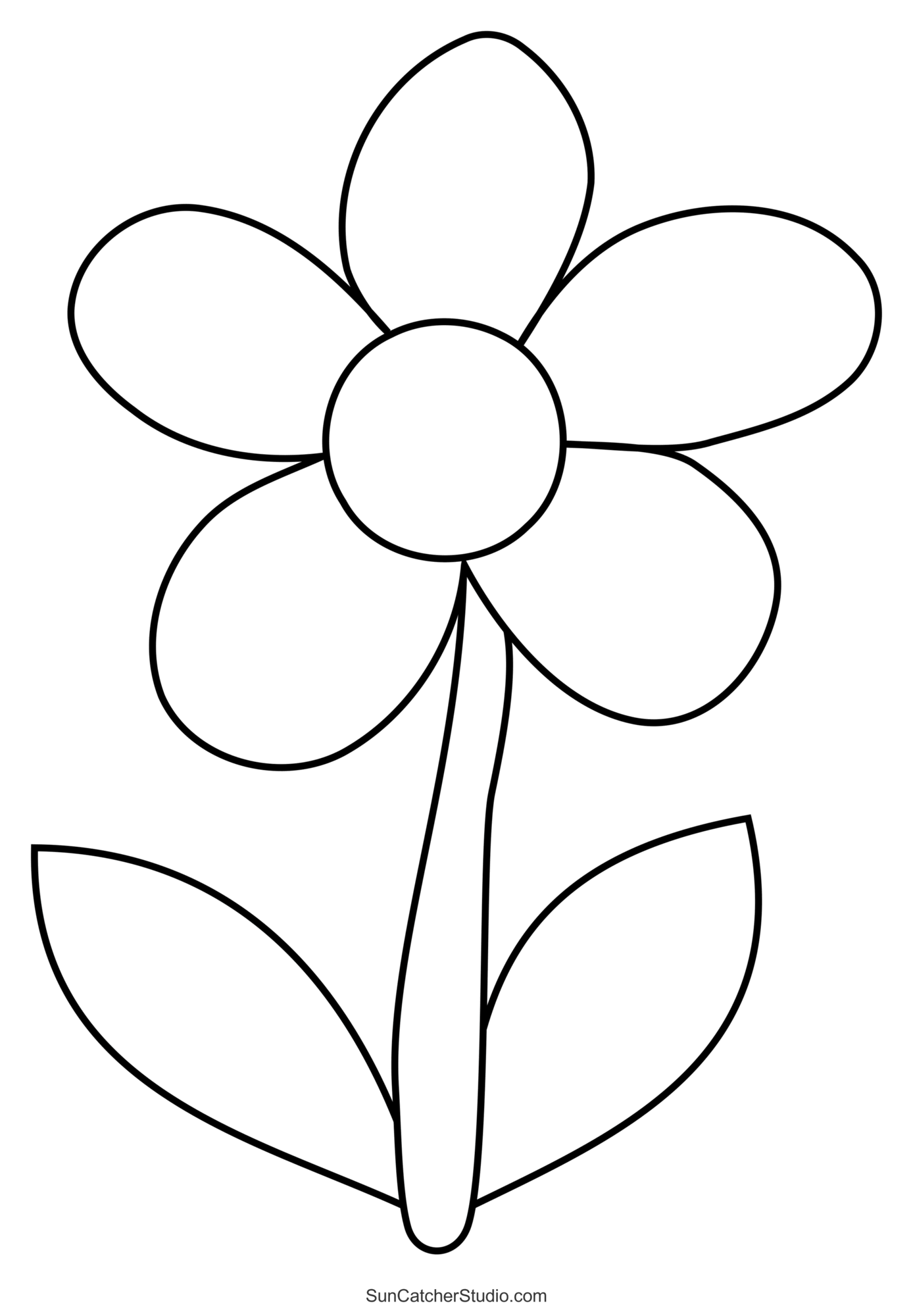 Flower Templates Patterns SVG Files Printable Stencils Free Flower Templates Patterns SVG Files Printable Stencils Free