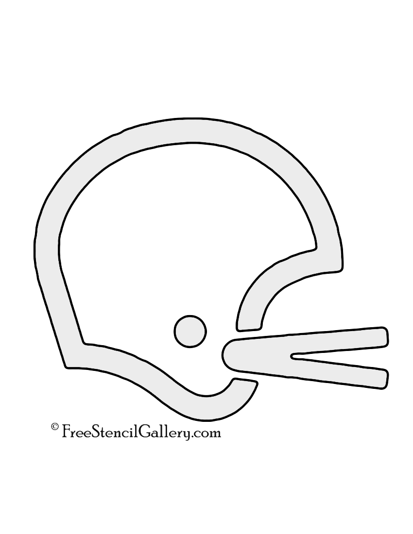 Football Helmet Stencil Free Stencil Gallery Football Helmet Stencil Free Stencil Gallery