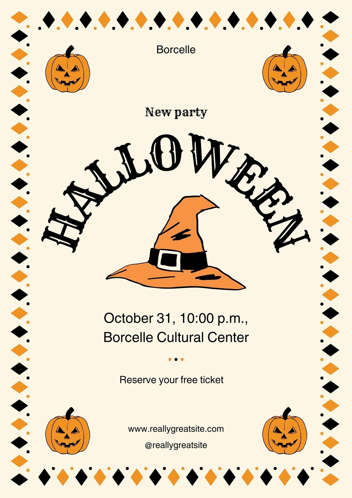 Free And Customizable Halloween Templates Free And Customizable Halloween Templates