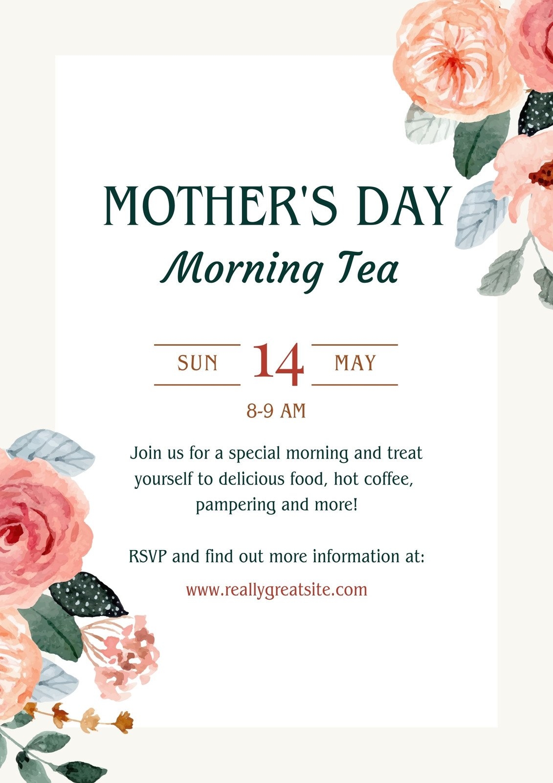 Free And Customizable Mothers Day Templates Free And Customizable Mothers Day Templates