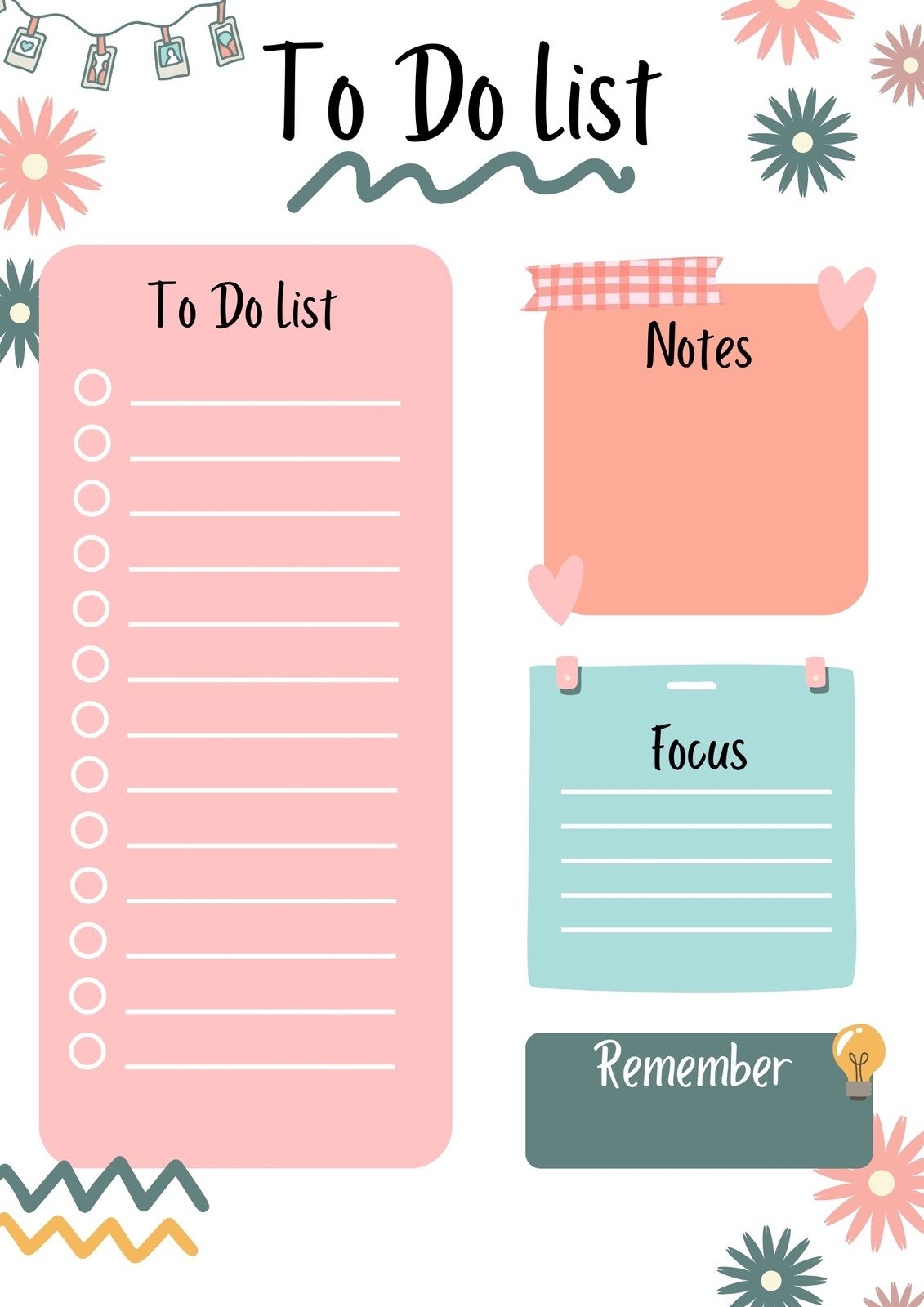 Free And Customizable To Do List Templates Free And Customizable To Do List Templates