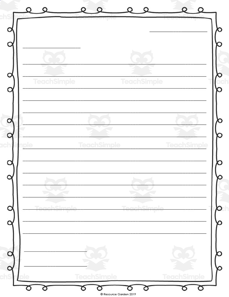 FREE Blank Lightfastness Letter Template