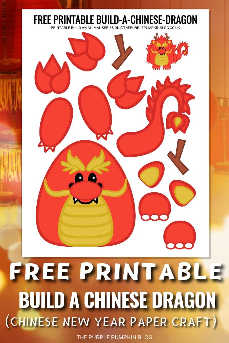 Free Build A Chinese Dragon Printable Craft New Year Fun Free Build A Chinese Dragon Printable Craft New Year Fun