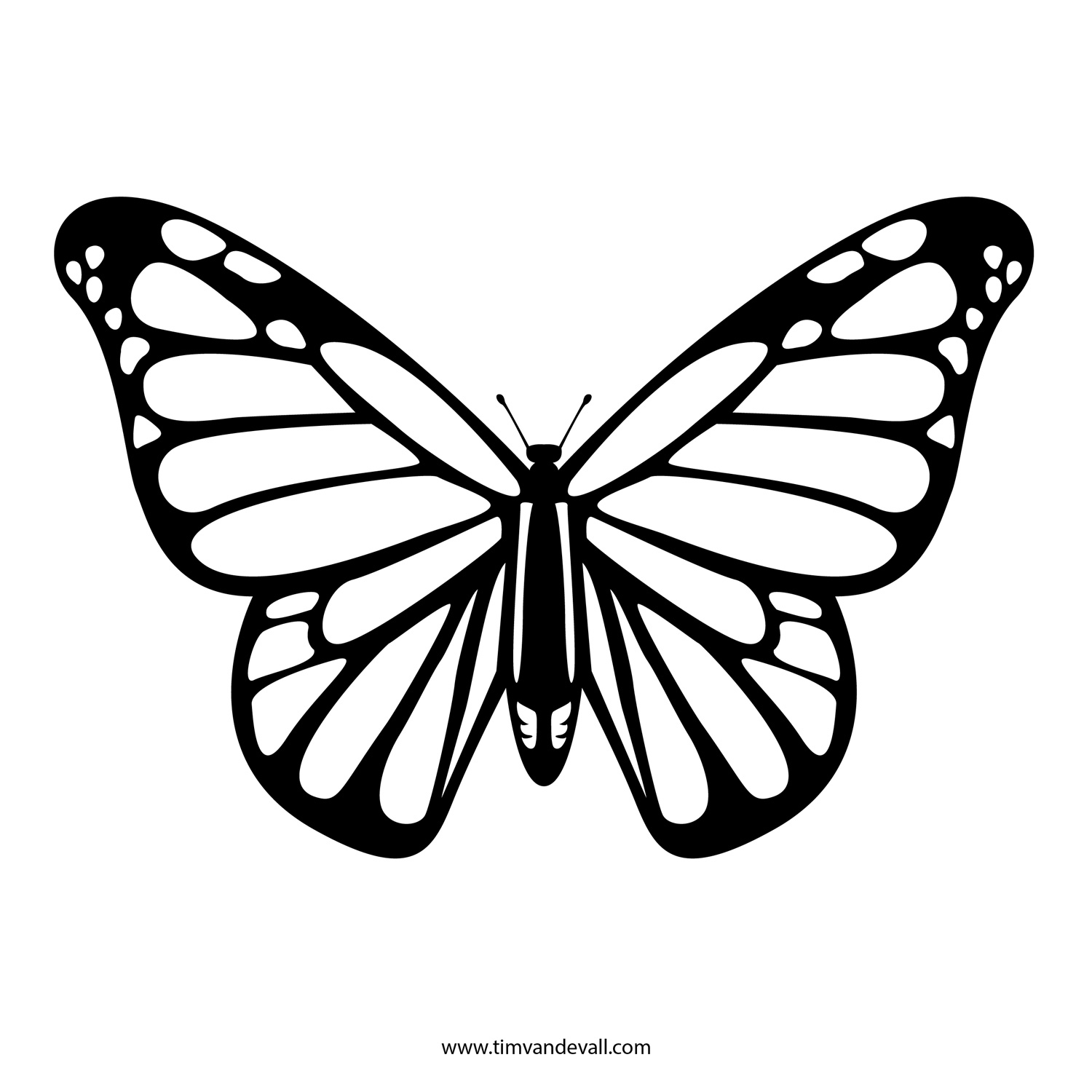 Butterfly Template Free Printable Butterfly Template Free Printable