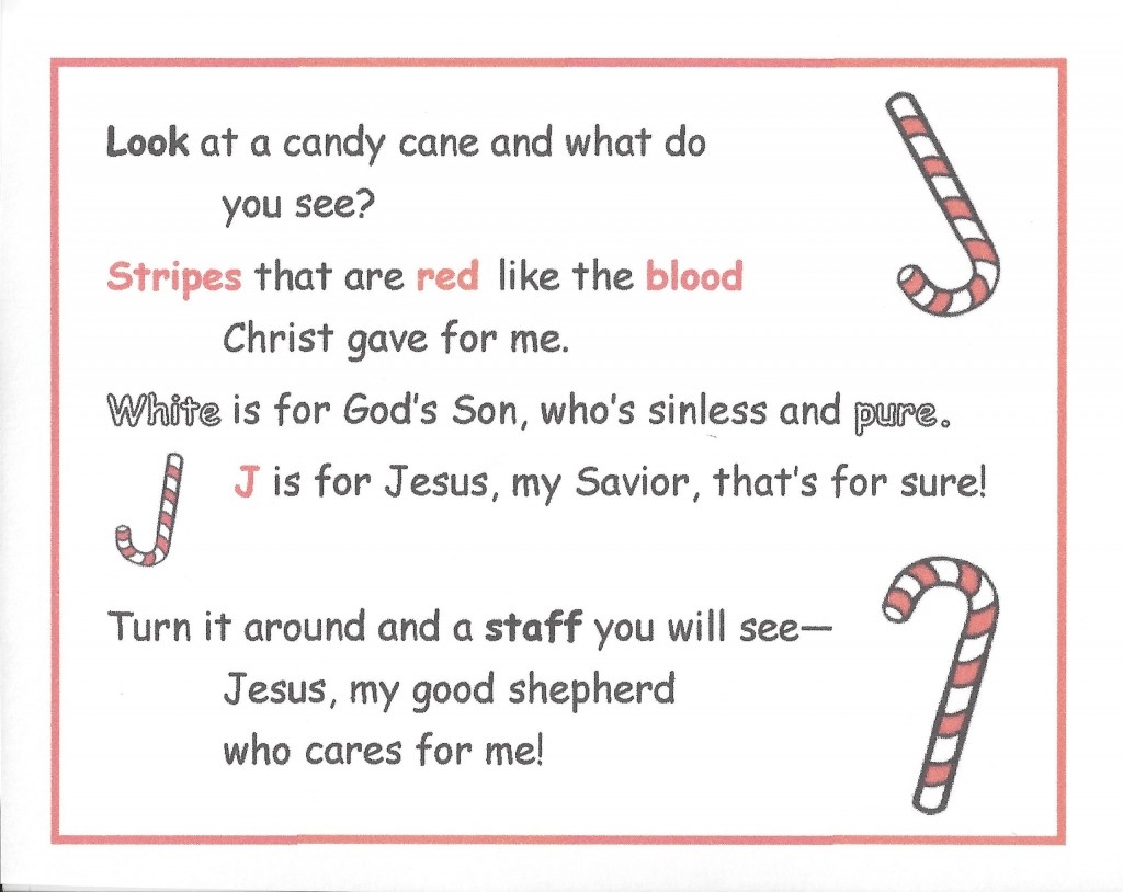 Free Candy Cane Poem For You Wee Can Know Free Candy Cane Poem For You Wee Can Know