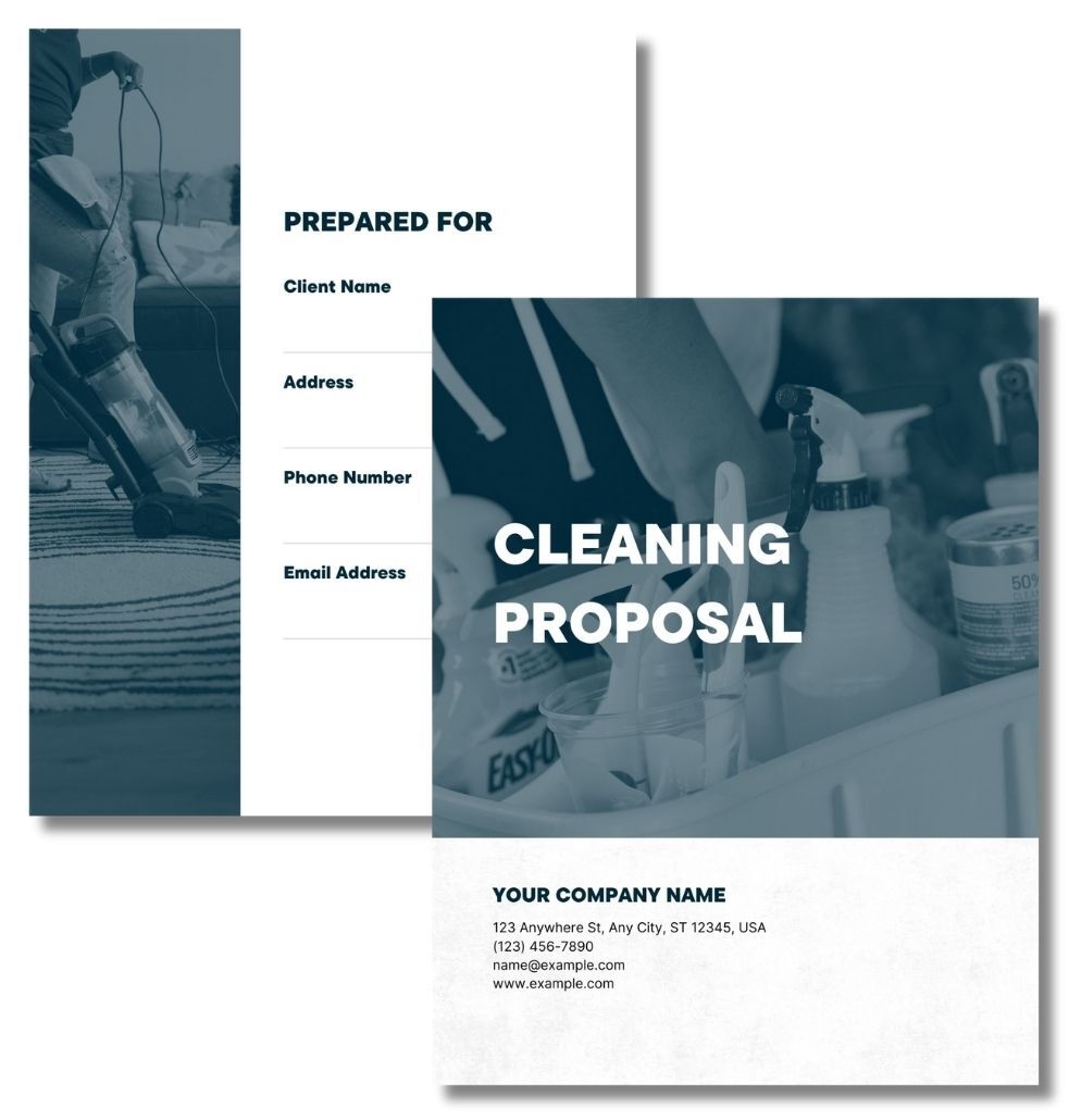 Free Cleaning Proposal Template Download Now Free Cleaning Proposal Template Download Now