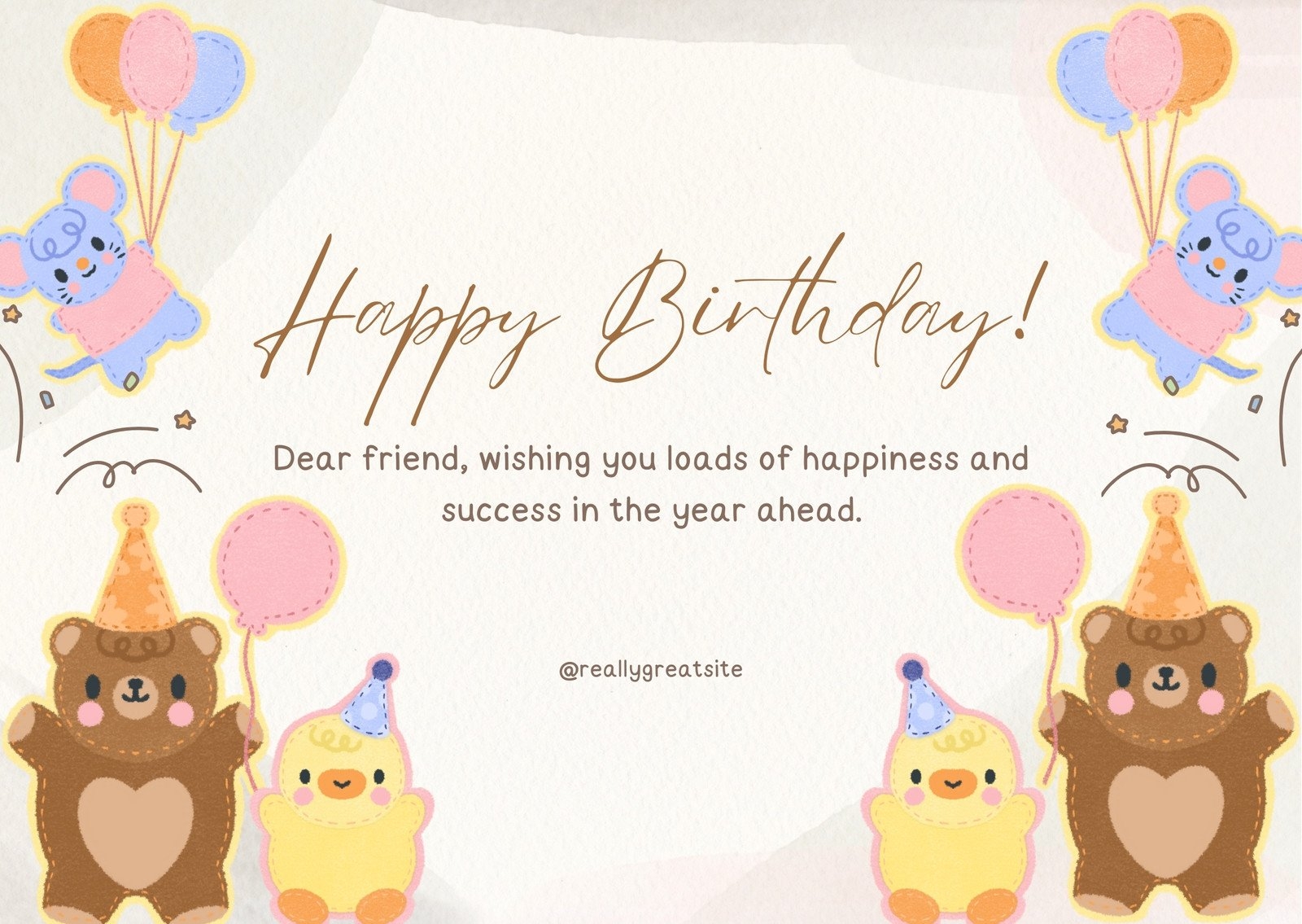 Free Custom Printable Birthday Card Templates Canva Free Custom Printable Birthday Card Templates Canva