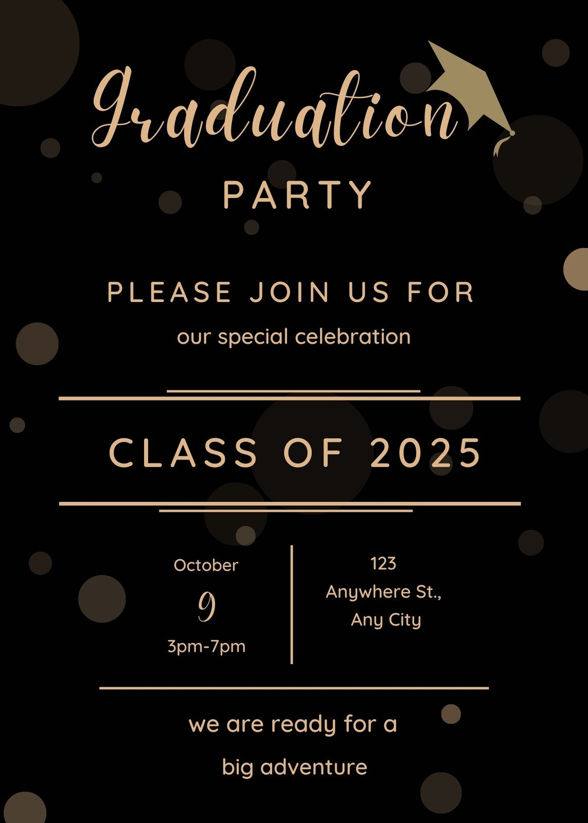 Free Custom Printable Graduation Invitation Templates Canva Free Custom Printable Graduation Invitation Templates Canva