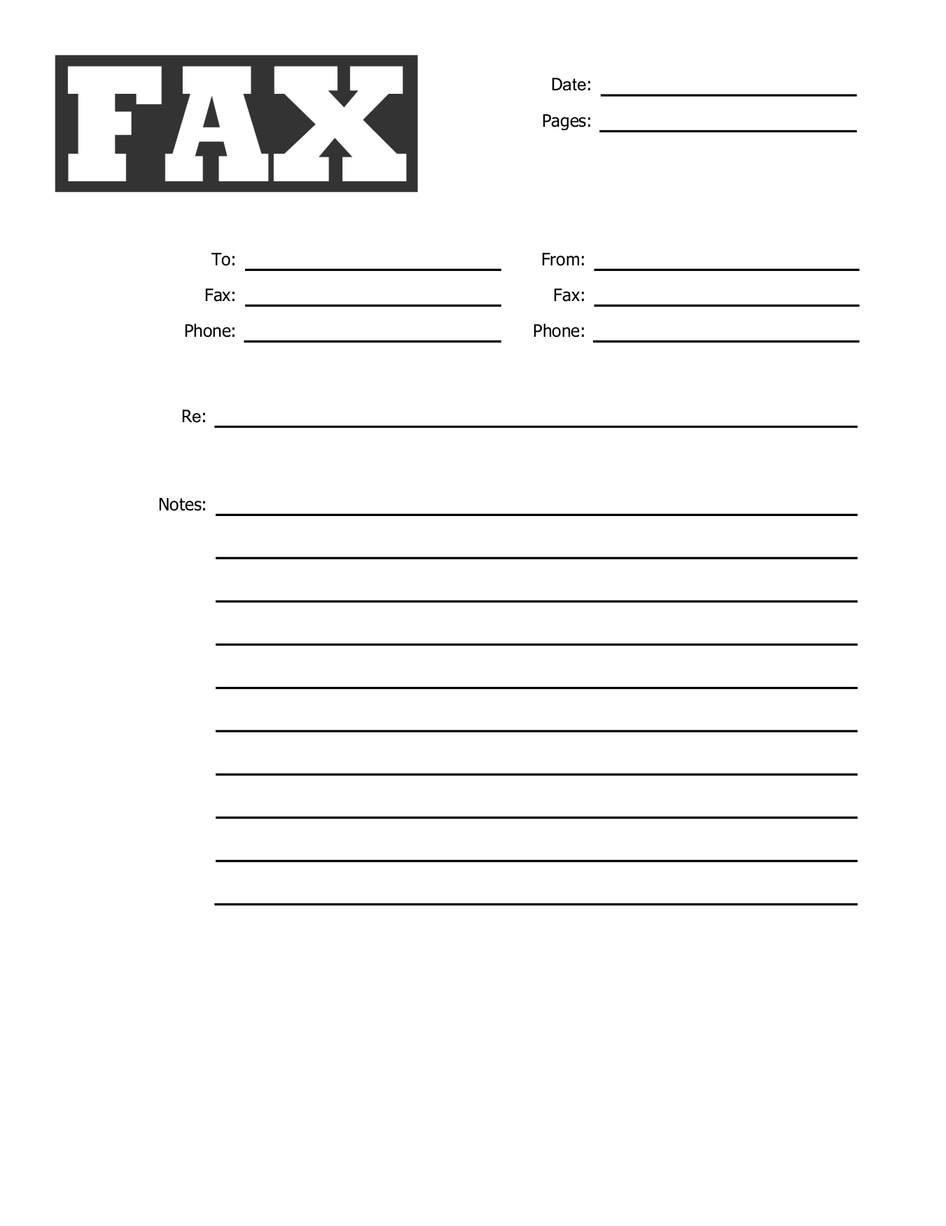Printable Fax Cover Sheet Template Word Printable Fax Cover Sheet Template Word