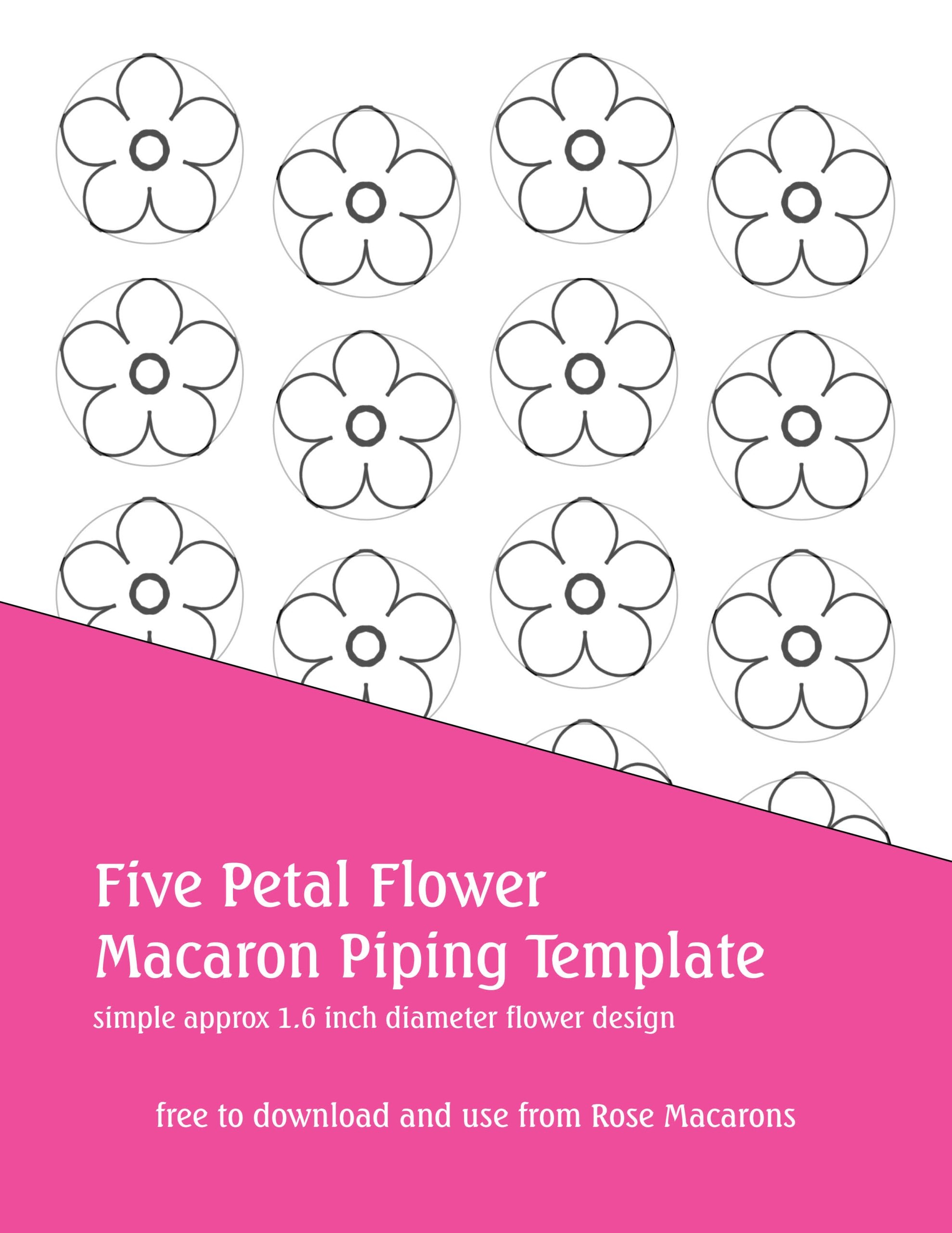 Flower Petal Template Printable Flower Petal Template Printable
