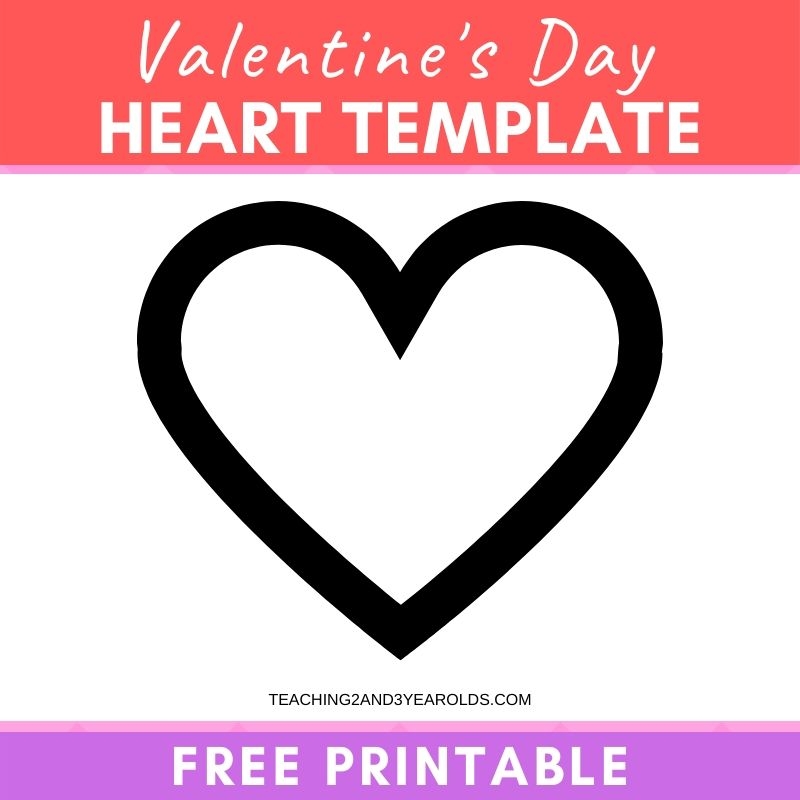 Free Printable Heart Shape Templates Free Printable Heart Shape Templates