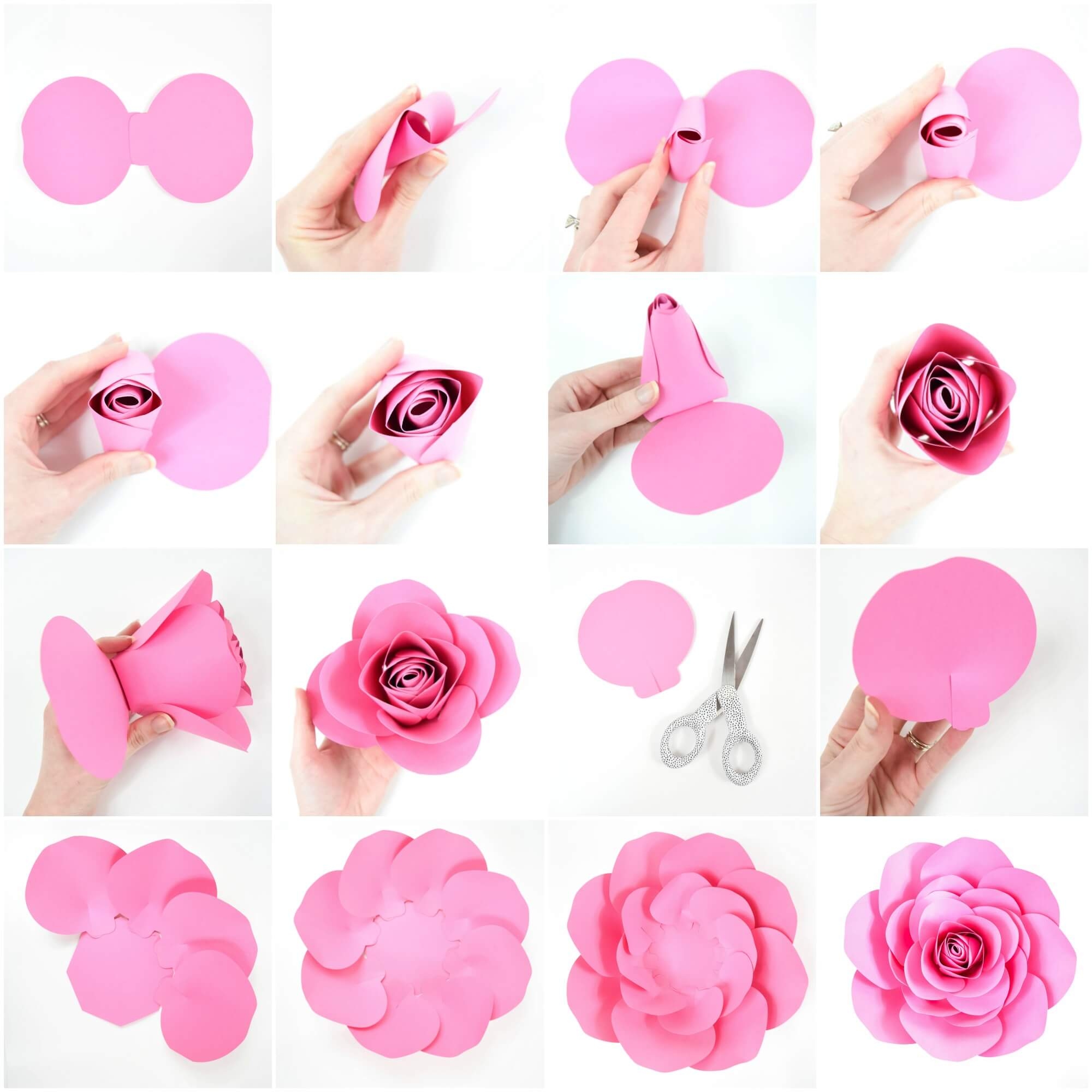 Downloadable Free Printable Paper Flower Templates Downloadable Free Printable Paper Flower Templates