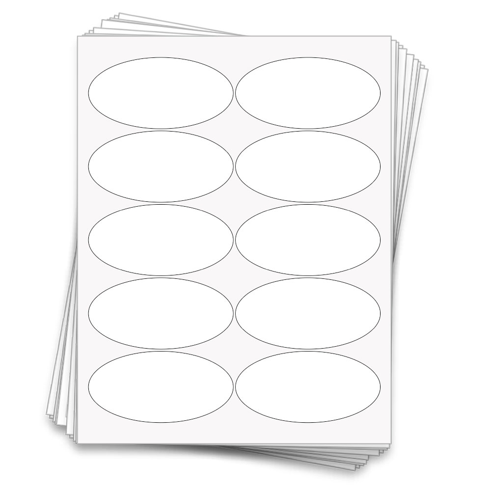 Oval Printable Template