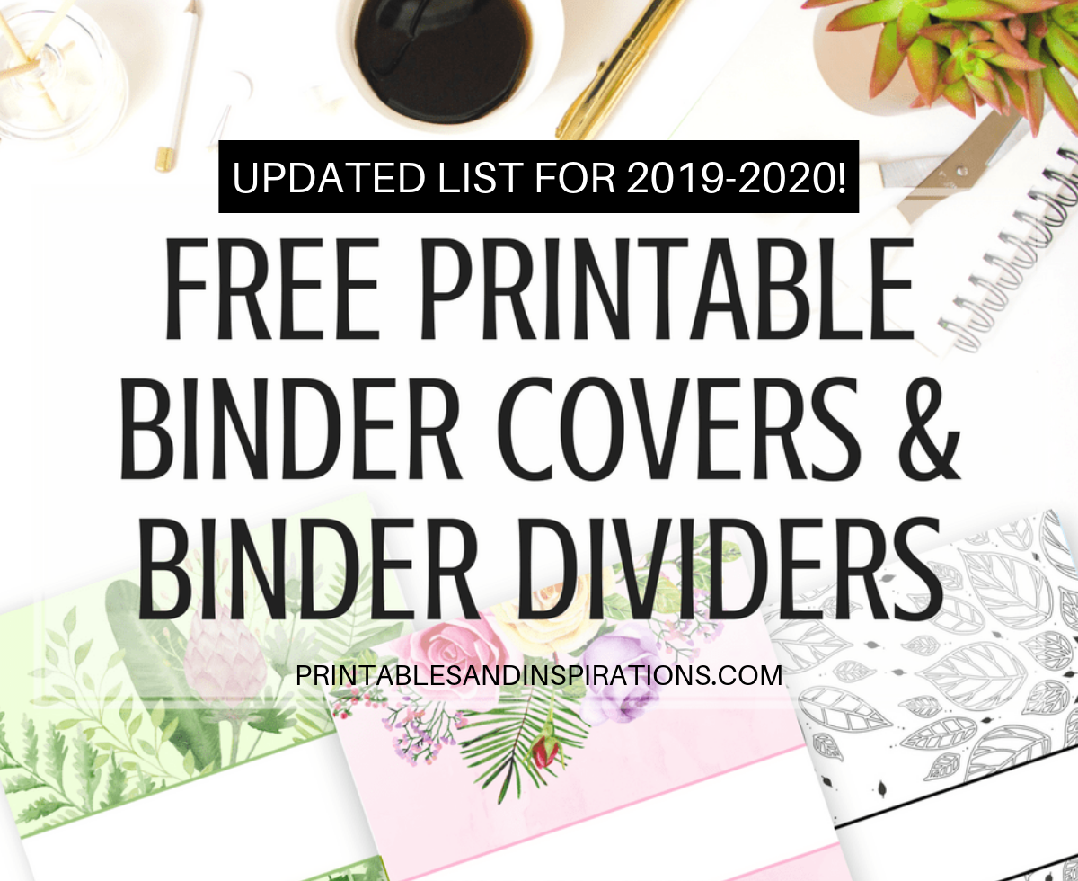 Free Printable Binder Cover Templates Free Printable Binder Cover Templates