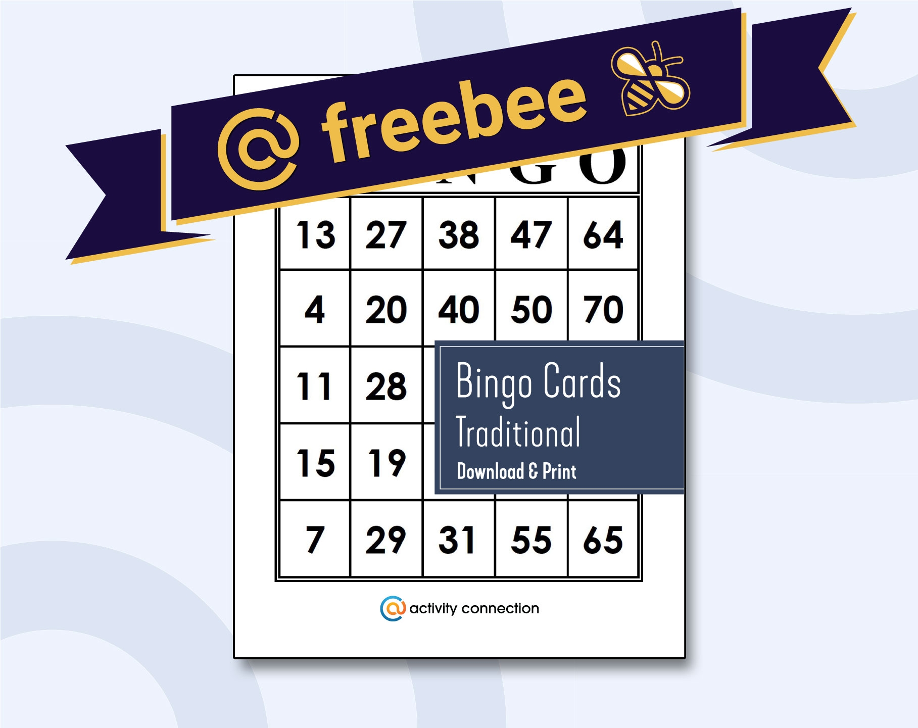 Free Printable Bingo Template Free Printable Bingo Template