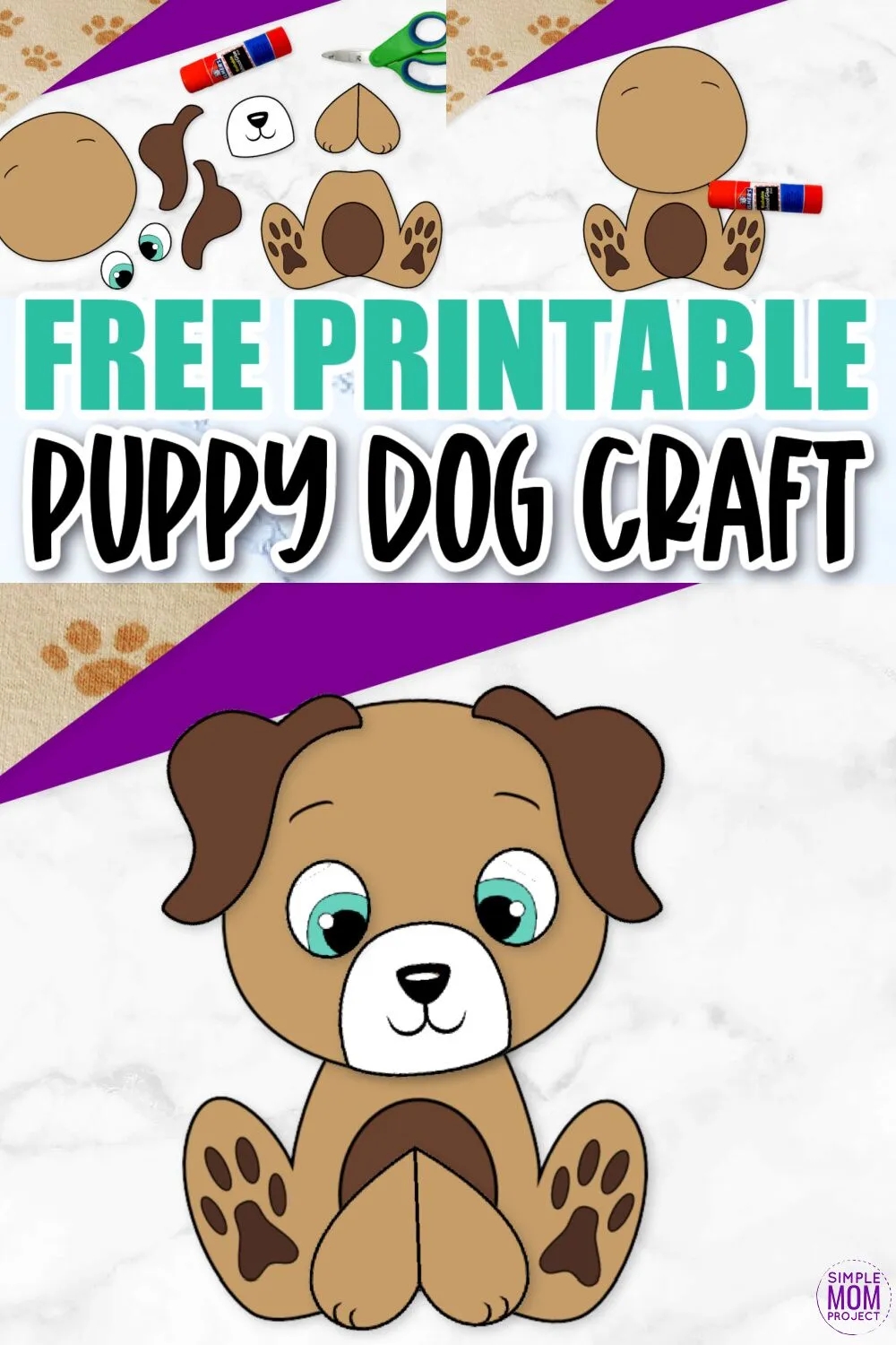 Free Printable Build A Dog Craft For Kids Simple Mom Project Free Printable Build A Dog Craft For Kids Simple Mom Project
