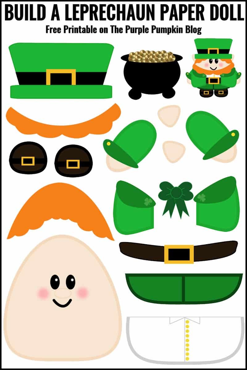 Leprechaun Template Printable