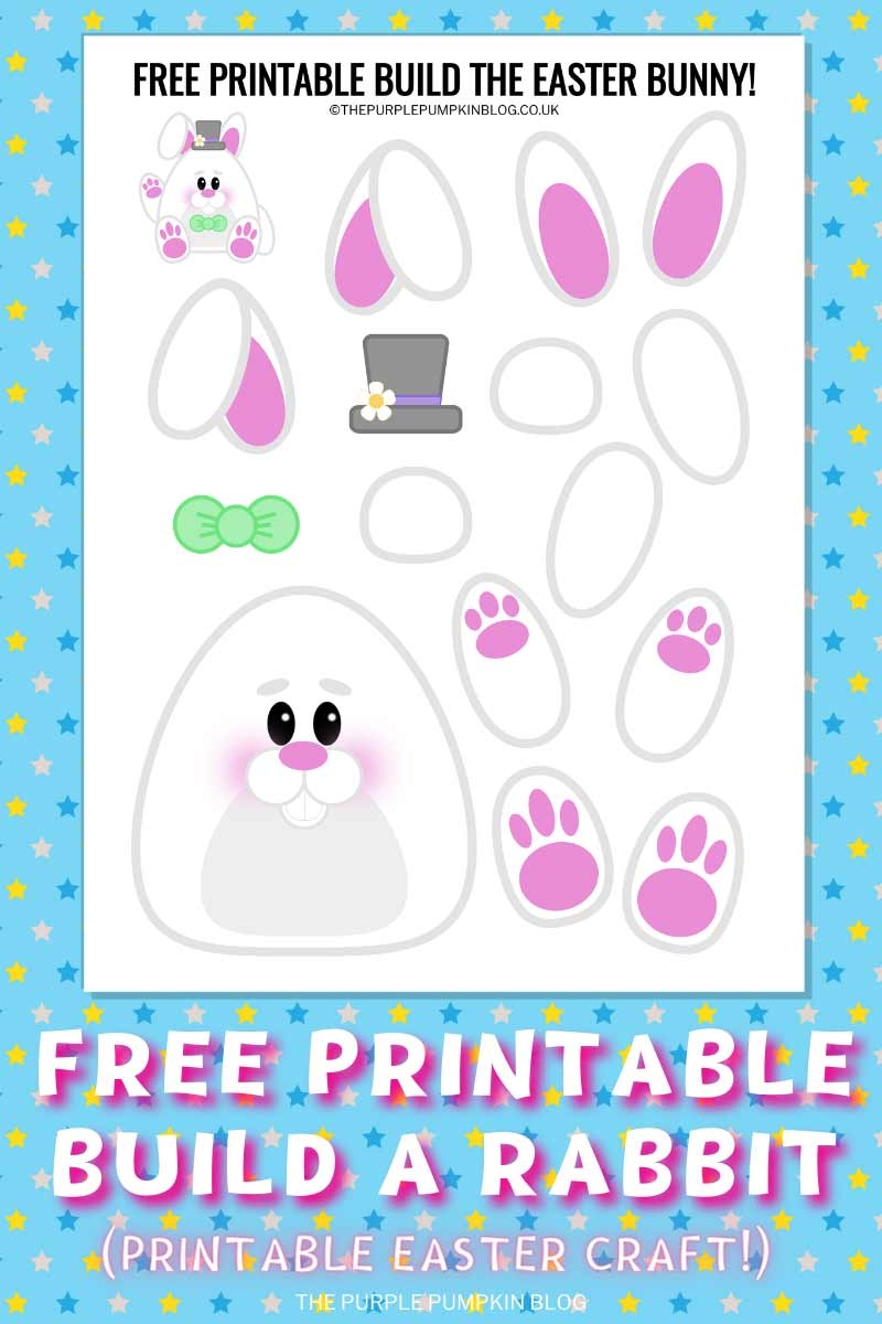Easter Rabbit Template Printable