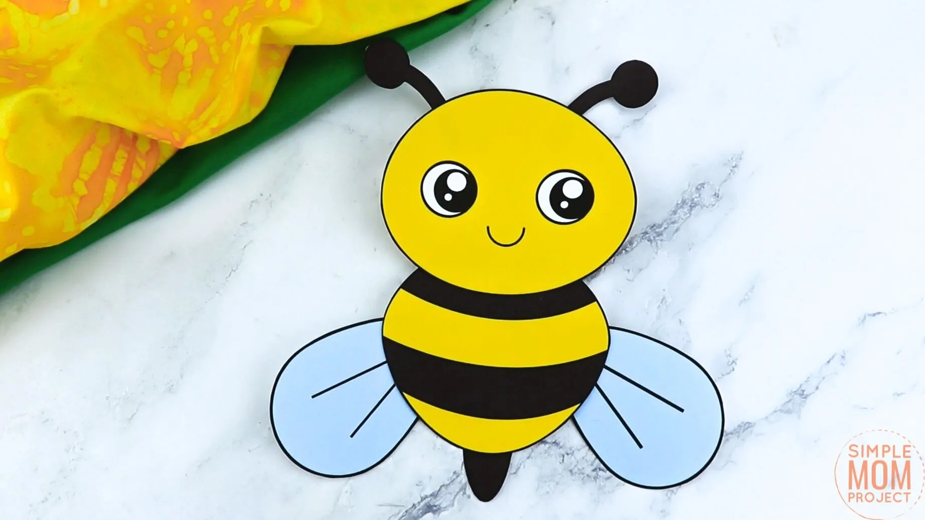Free Printable Bumble Bee Craft Template Simple Mom Project Free Printable Bumble Bee Craft Template Simple Mom Project