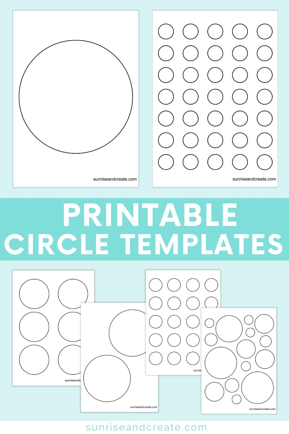 Template For Circles Printable Template For Circles Printable
