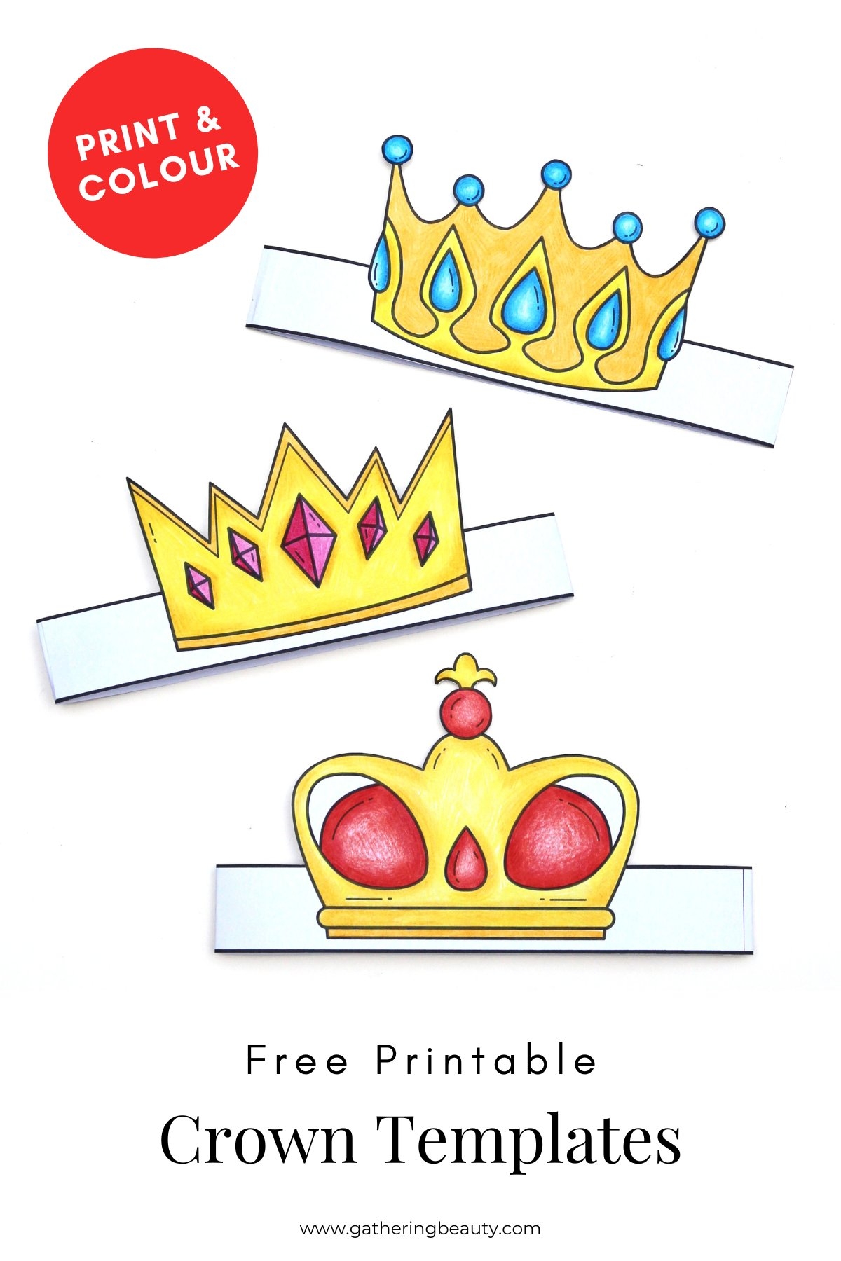 Free Printable Crown Templates Gathering Beauty Free Printable Crown Templates Gathering Beauty