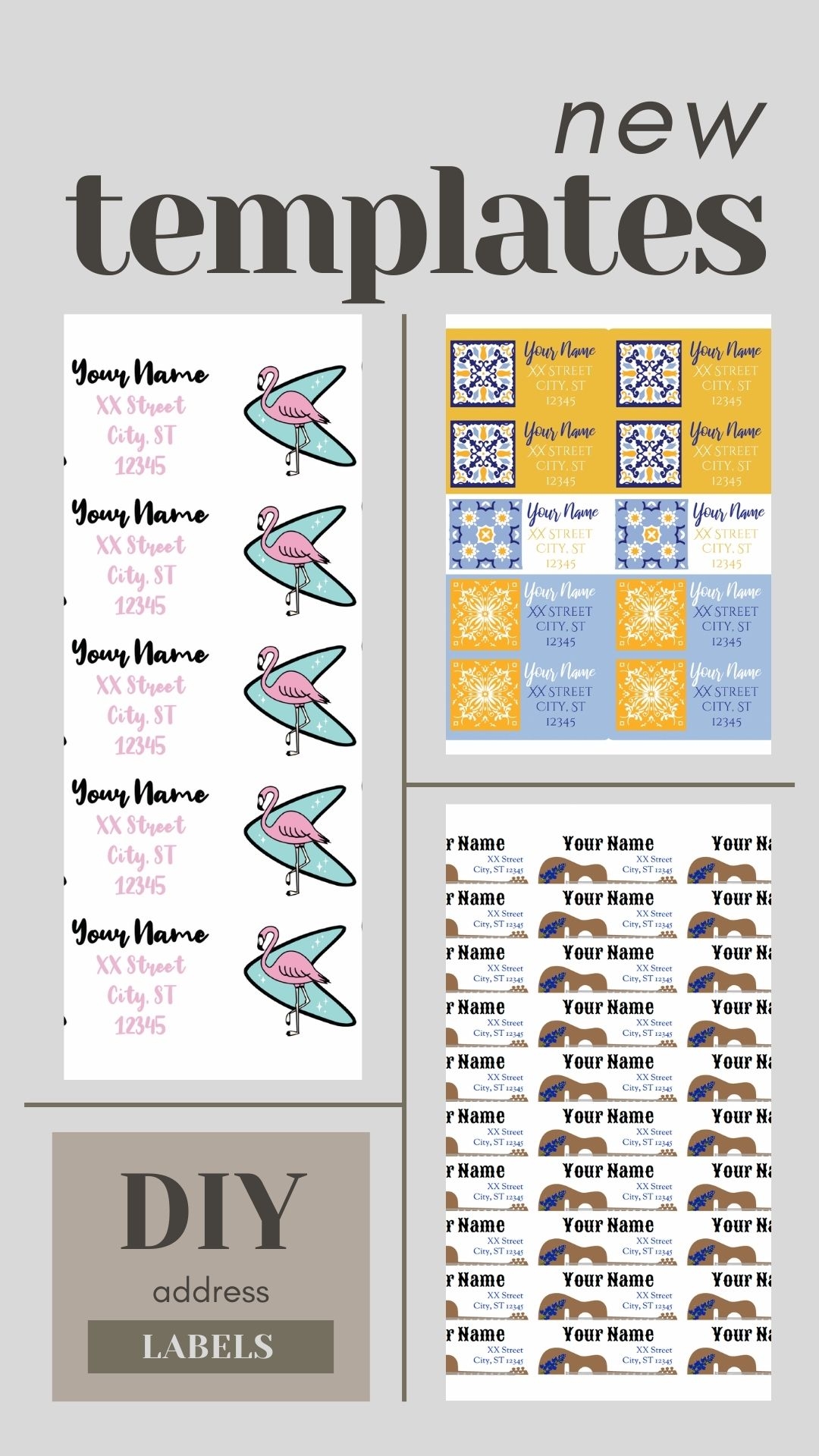 Free Printable Custom Address Label Templates Morena s Corner Free Printable Custom Address Label Templates Morena s Corner