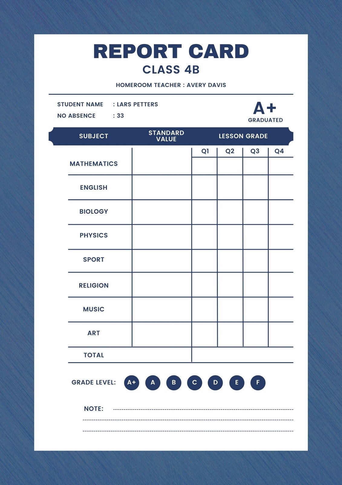 Free Printable Customizable Report Card Templates Canva Free Printable Customizable Report Card Templates Canva