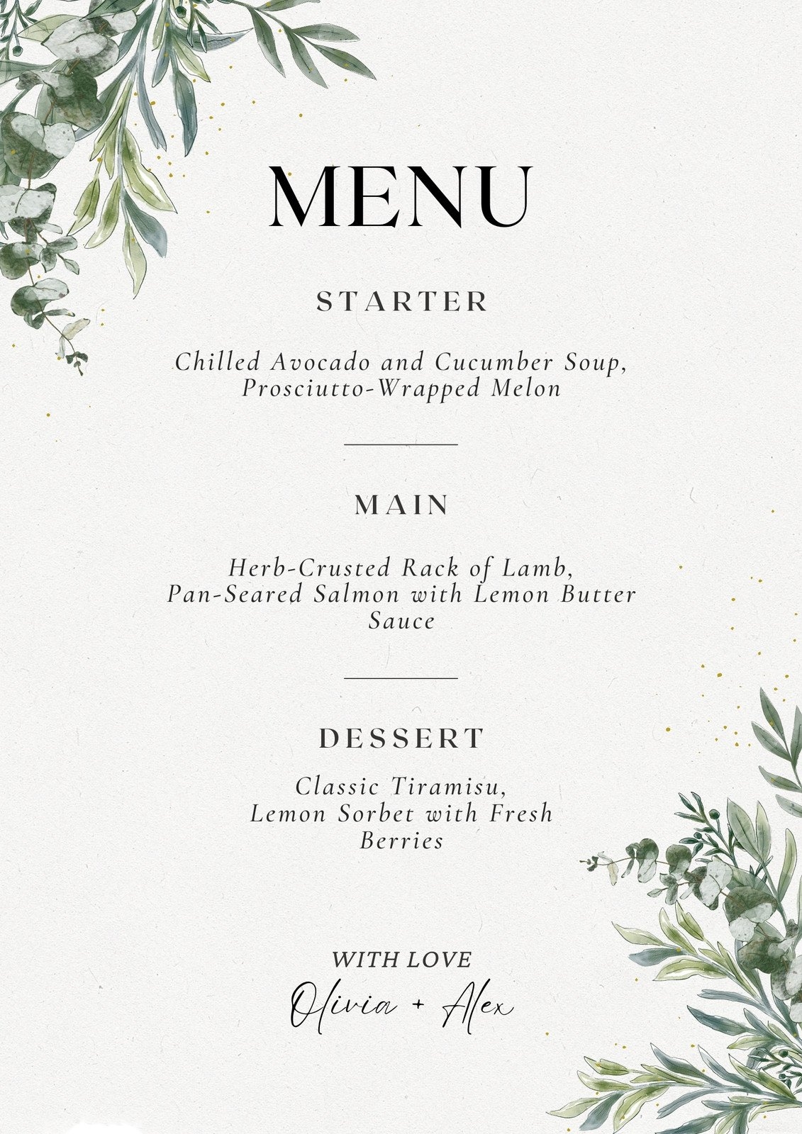 Free Printable Customizable Wedding Menu Templates Canva Worksheets Library Free Printable Customizable Wedding Menu Templates Canva Worksheets Library