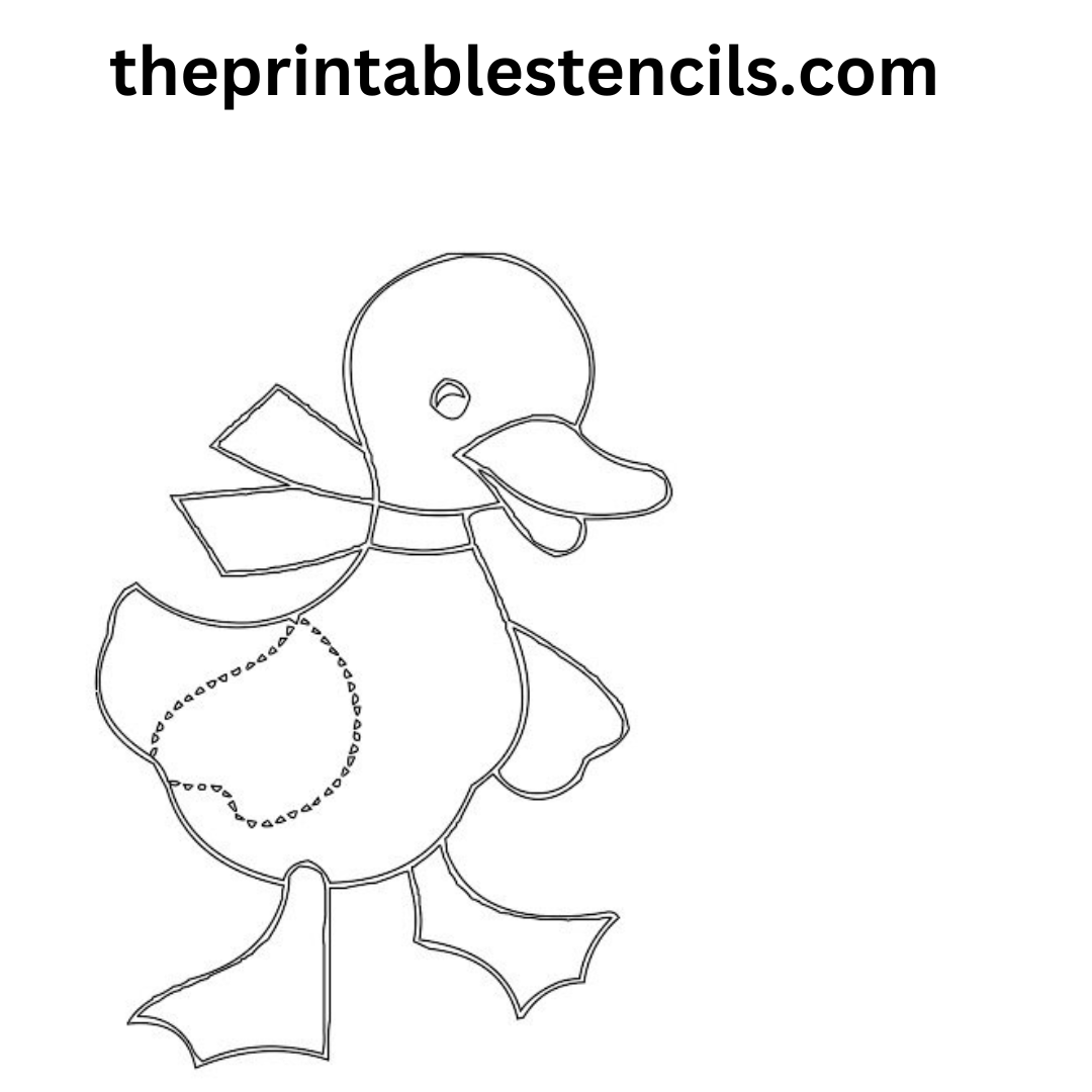 Free Printable Duck Stencils Free Printable Duck Stencils