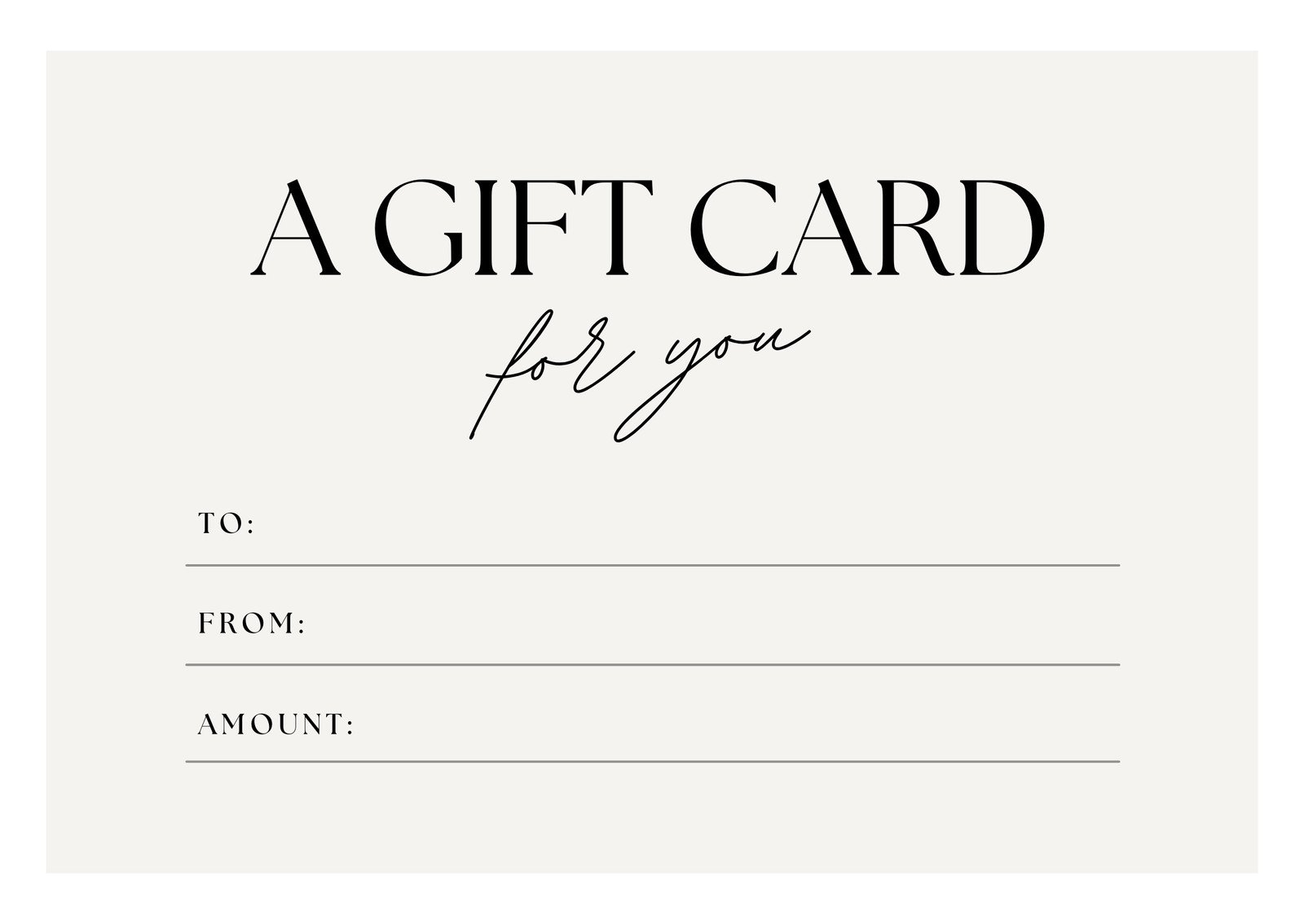 Free Printable Gift Certificate Templates To Customize Canva